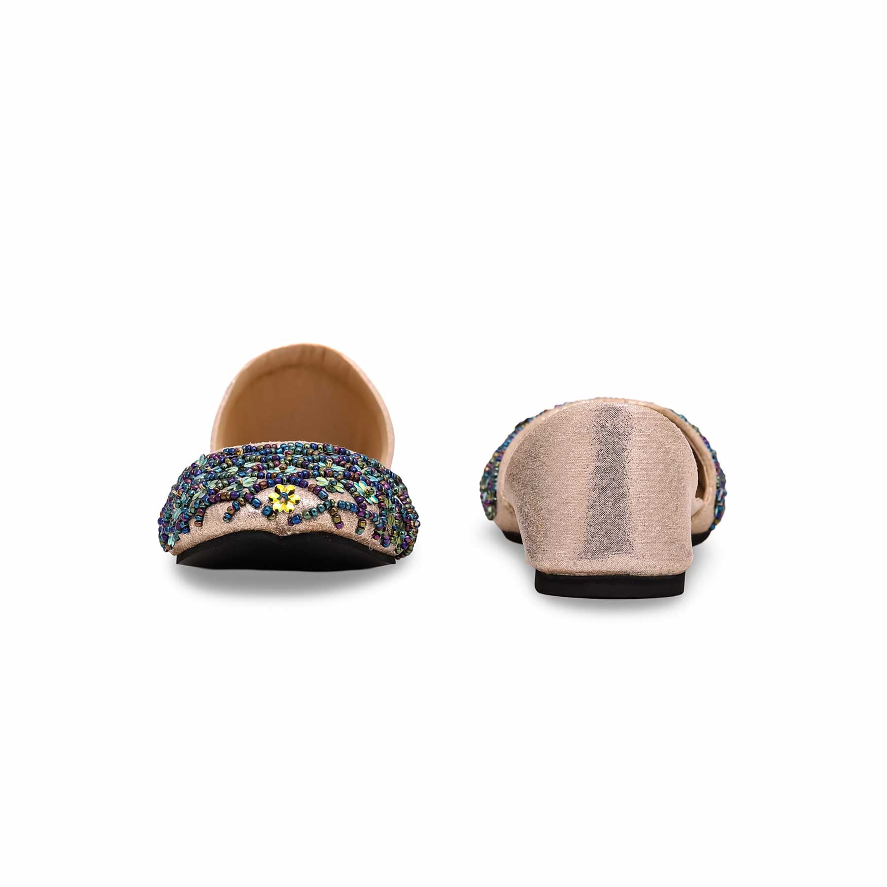 Girls Golden Fancy Khussa KD2239 - Image 3