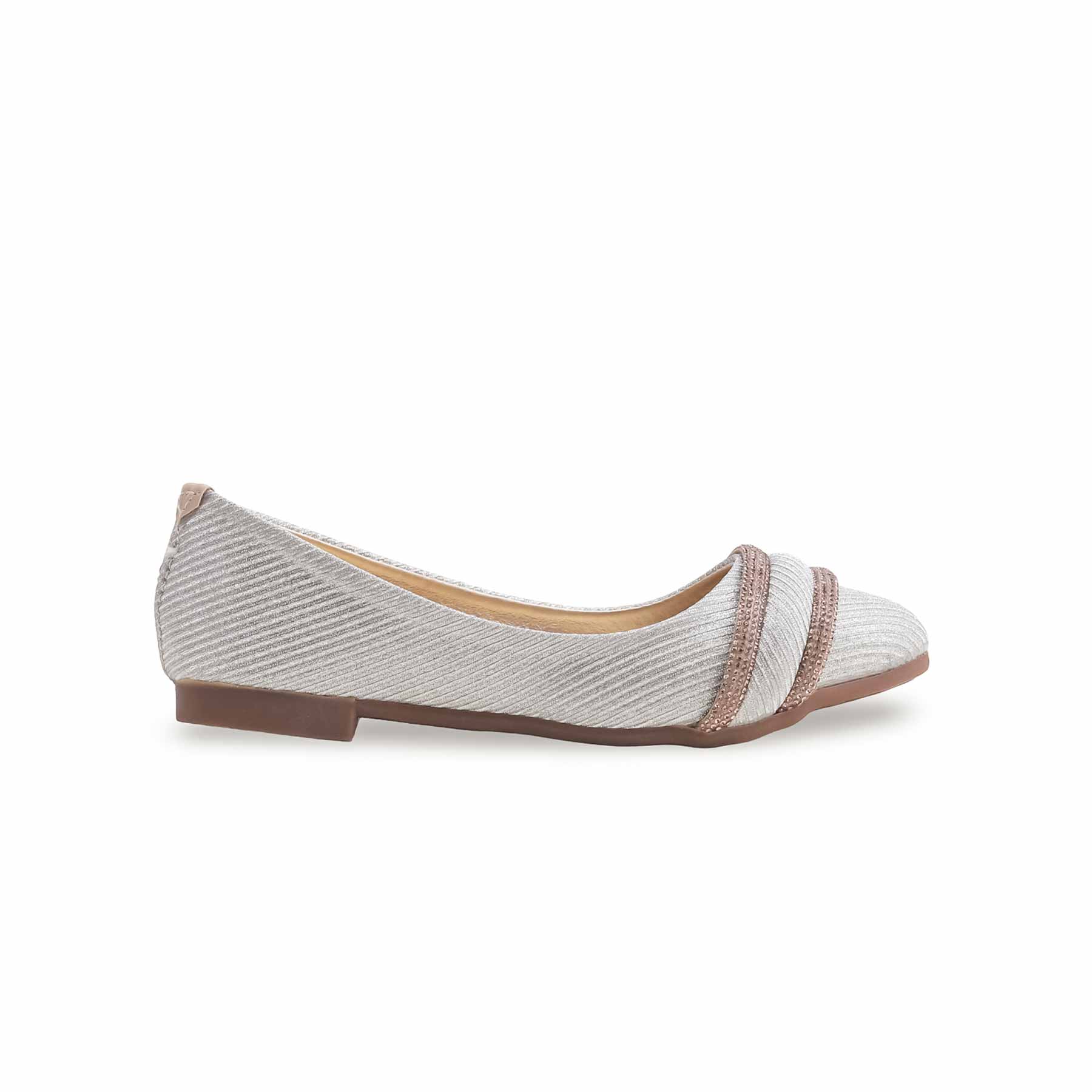 Girls Golden Fancy Pumps KD2381 - Image 2
