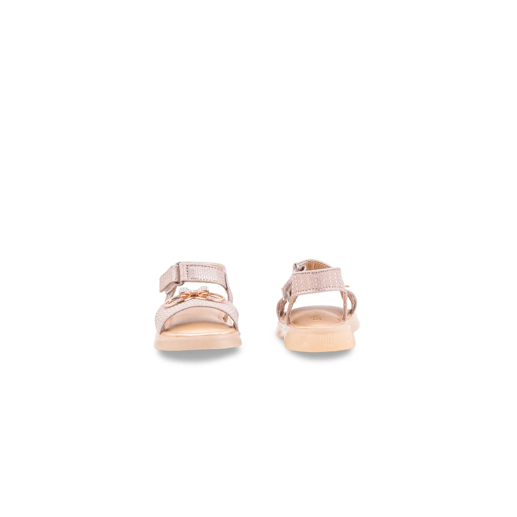 Girls Golden Fancy Sandal KD5819 - Image 4