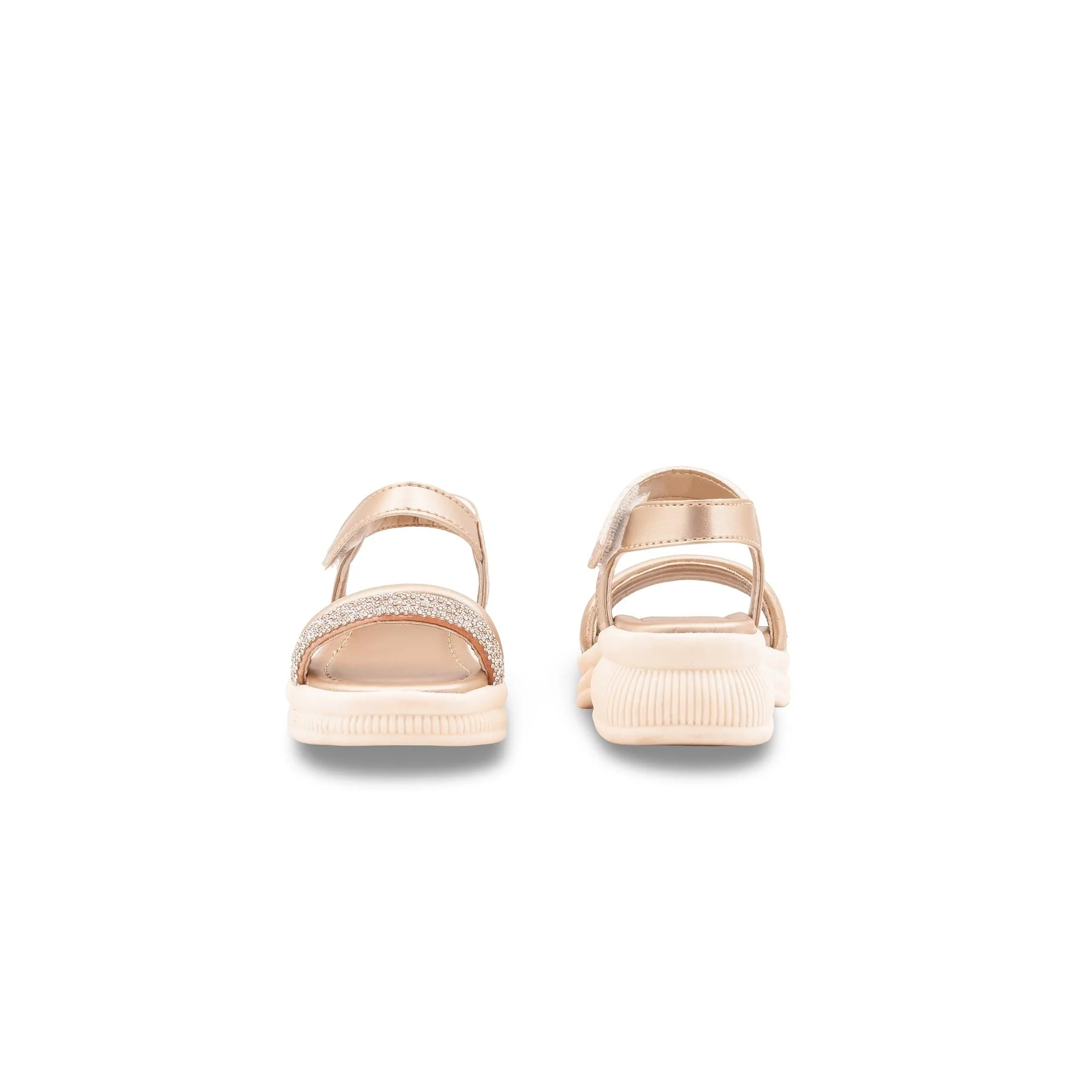 Girls Golden Fancy Sandal KD5961 - Image 4