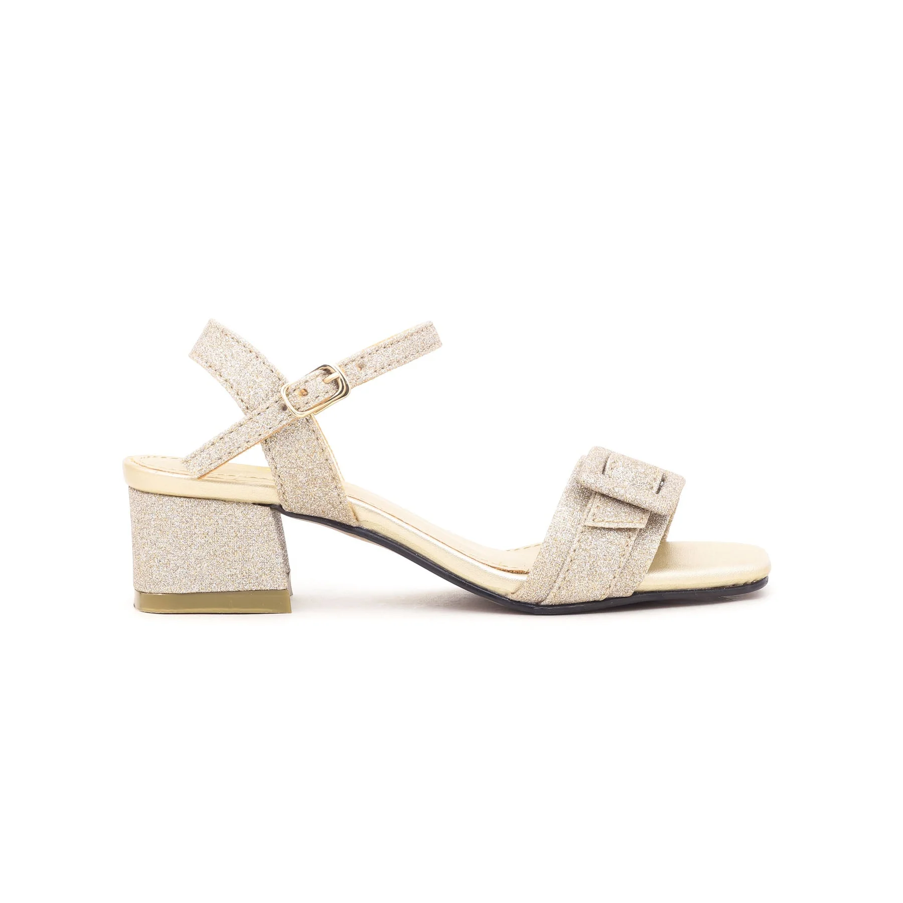 Girls Golden Fancy Sandal KD7679 - Image 2