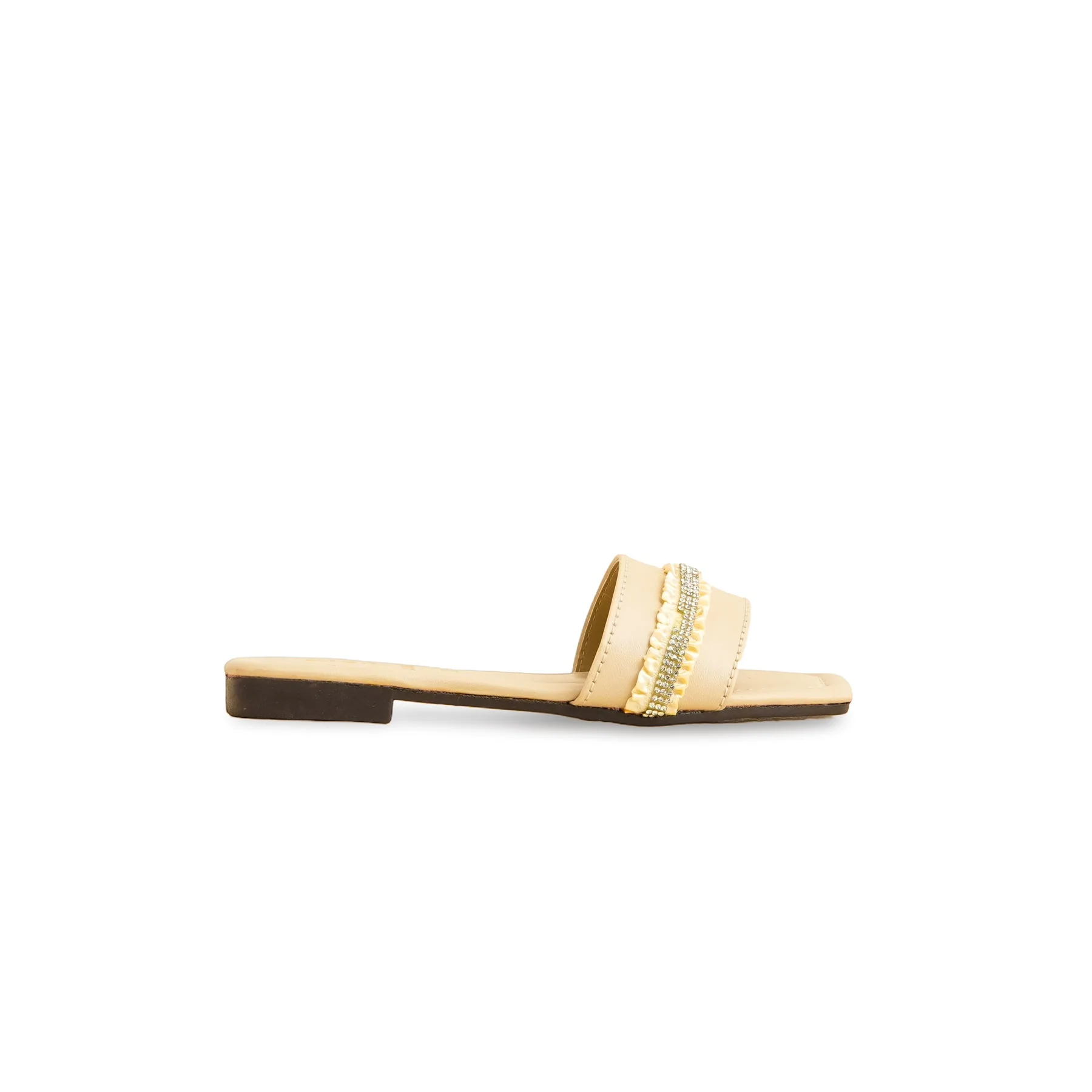 Girls Golden Fancy Slipper KD5626 - Image 2