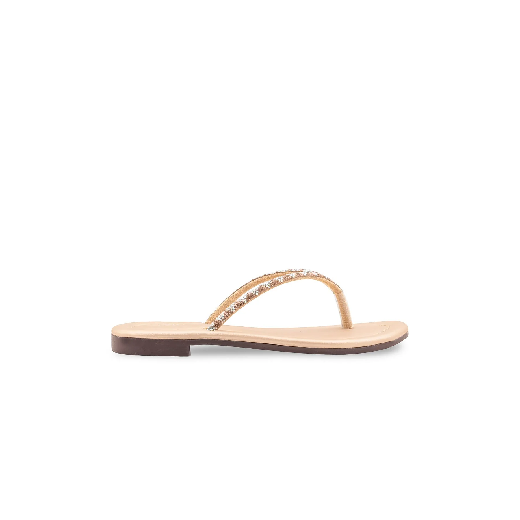 Girls Golden Fancy Slipper KD5911 - Image 2