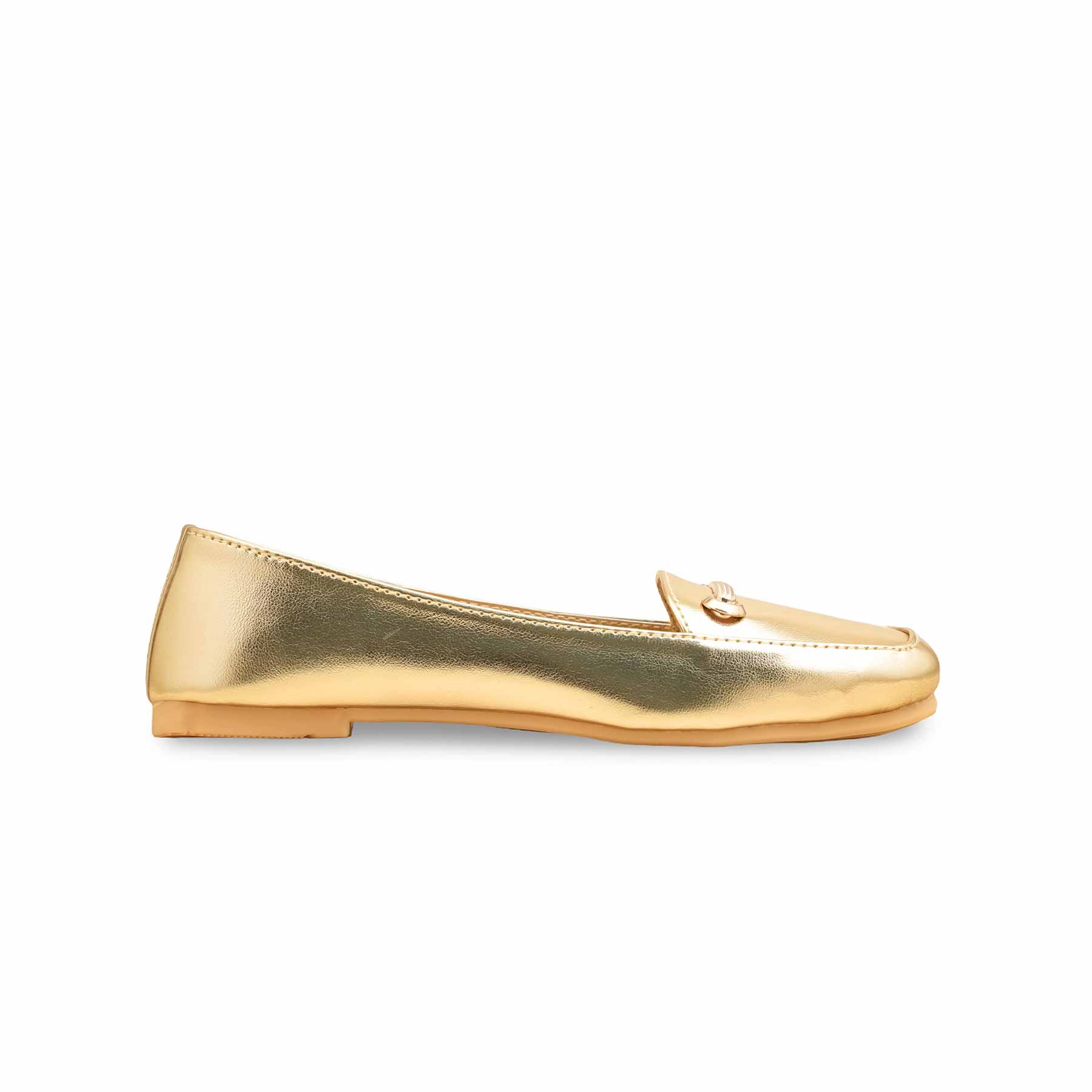 Girls Golden Formal Moccasin KD2571 - Image 2