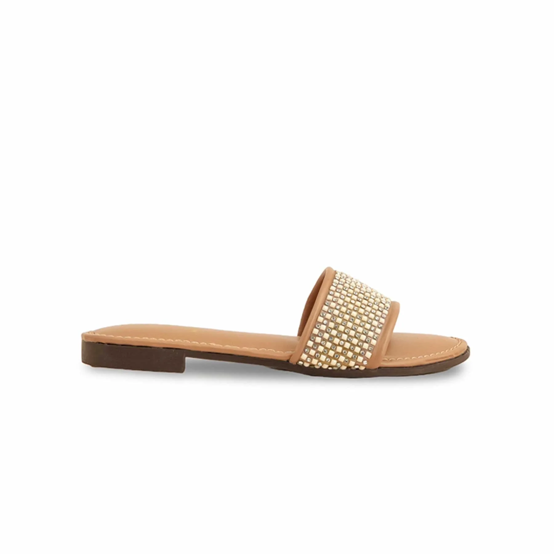 Girls Golden Formal Slipper KD5588 - Image 2