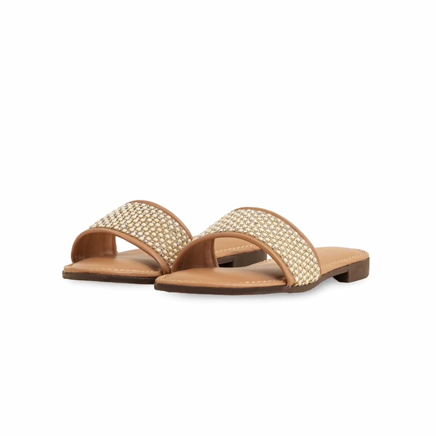 Girls Golden Formal Slipper KD5588 - Image 3