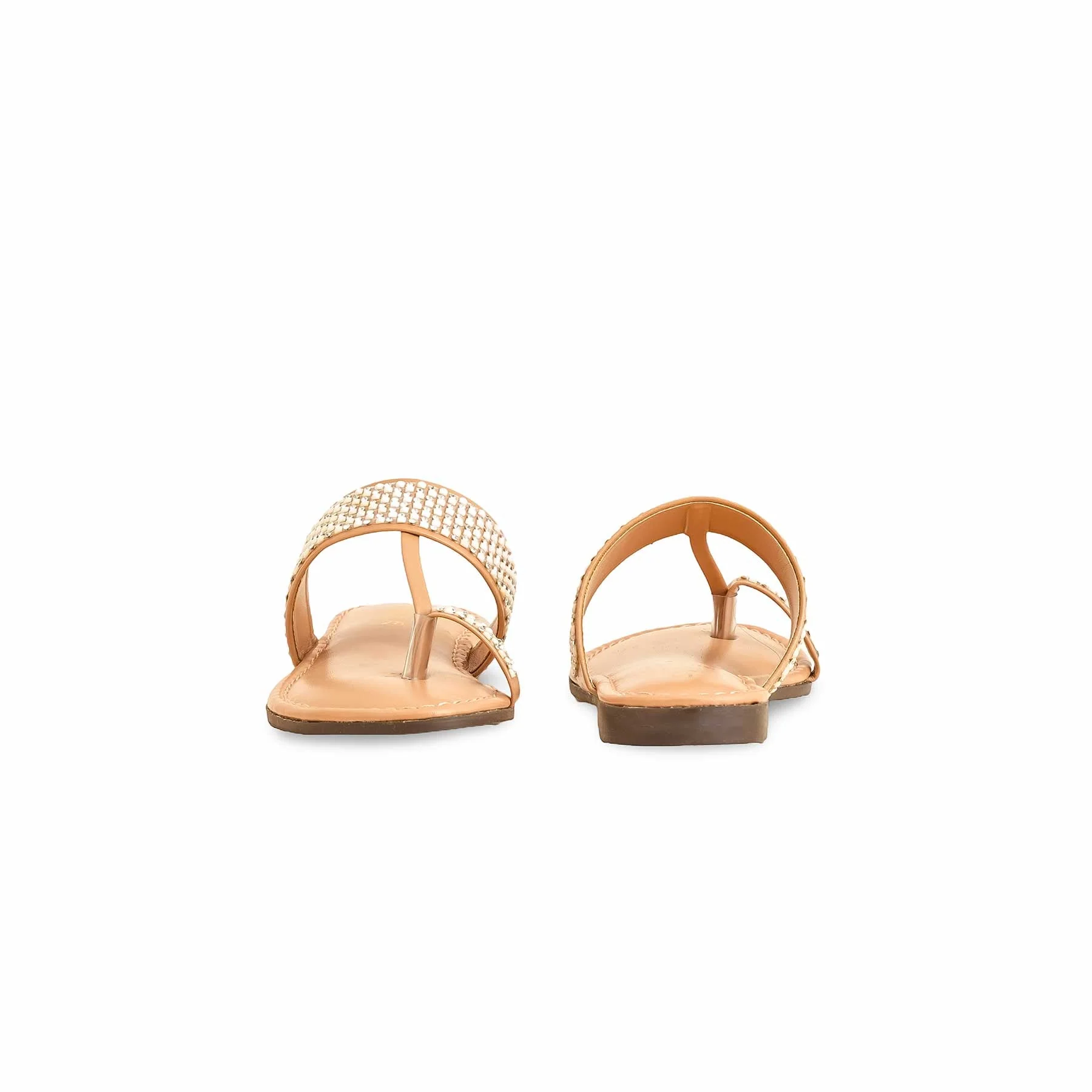 Girls Golden Formal Slipper KD5589 - Image 4