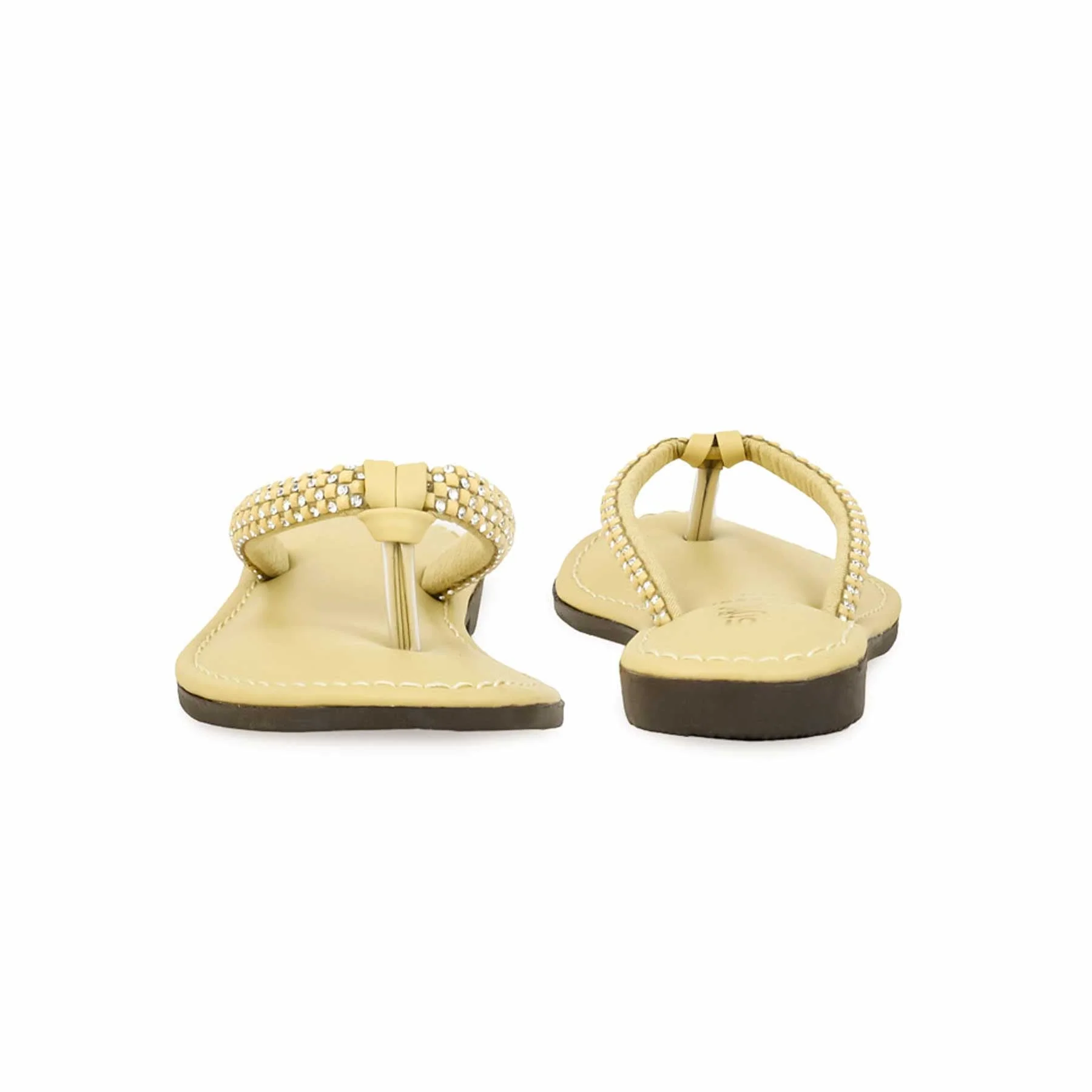Girls Golden Formal Slipper KD5596 - Image 3