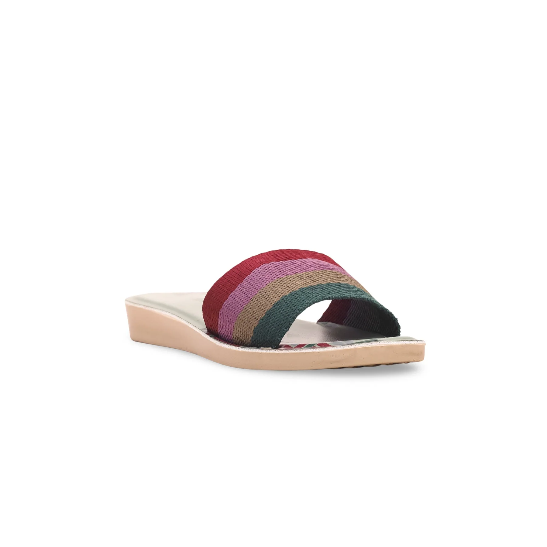 Girls Green Casual Slipper KD5368 - Image 2