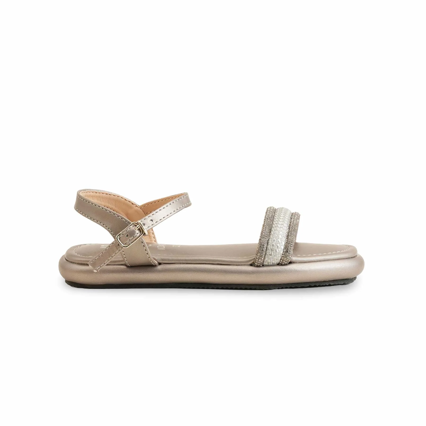 Girls Grey Fancy Sandal KD4806 - Image 2