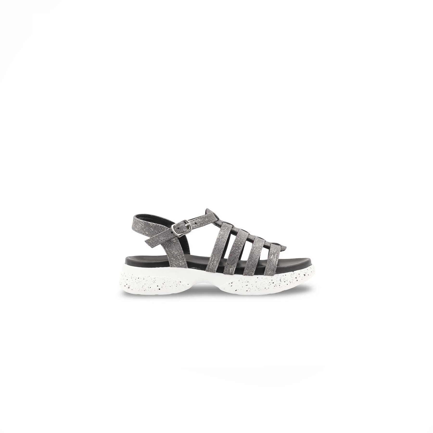 Girls Grey Formal Sandal KD5751 - Image 2