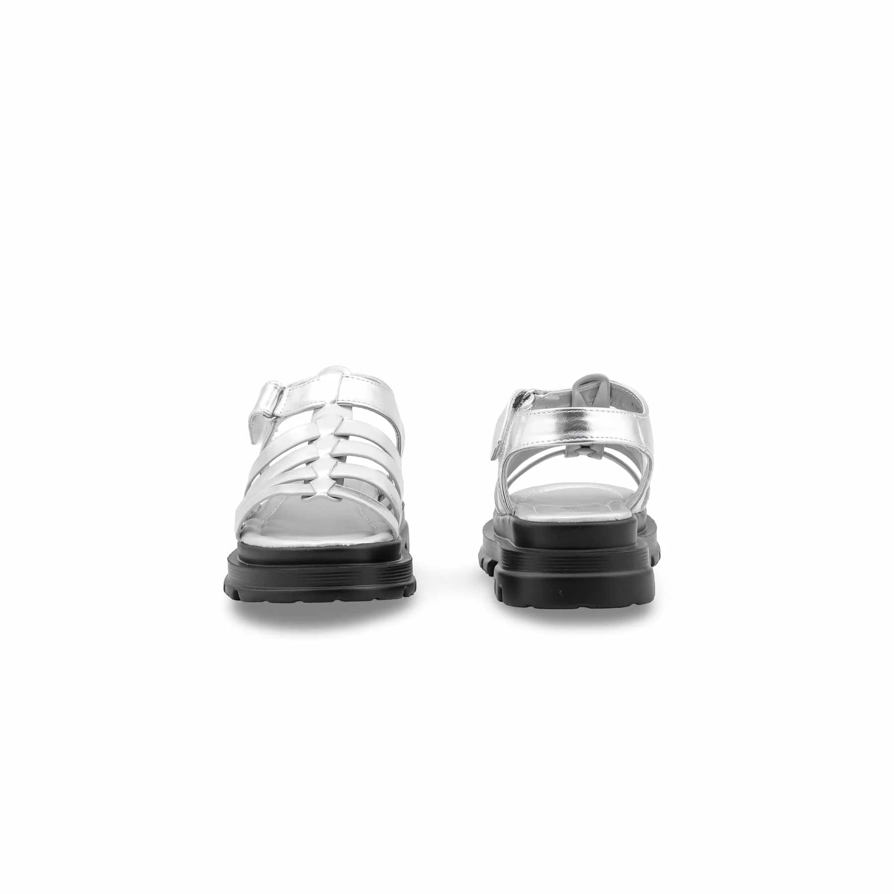 Girls Grey Formal Sandal KD5755 - Image 4