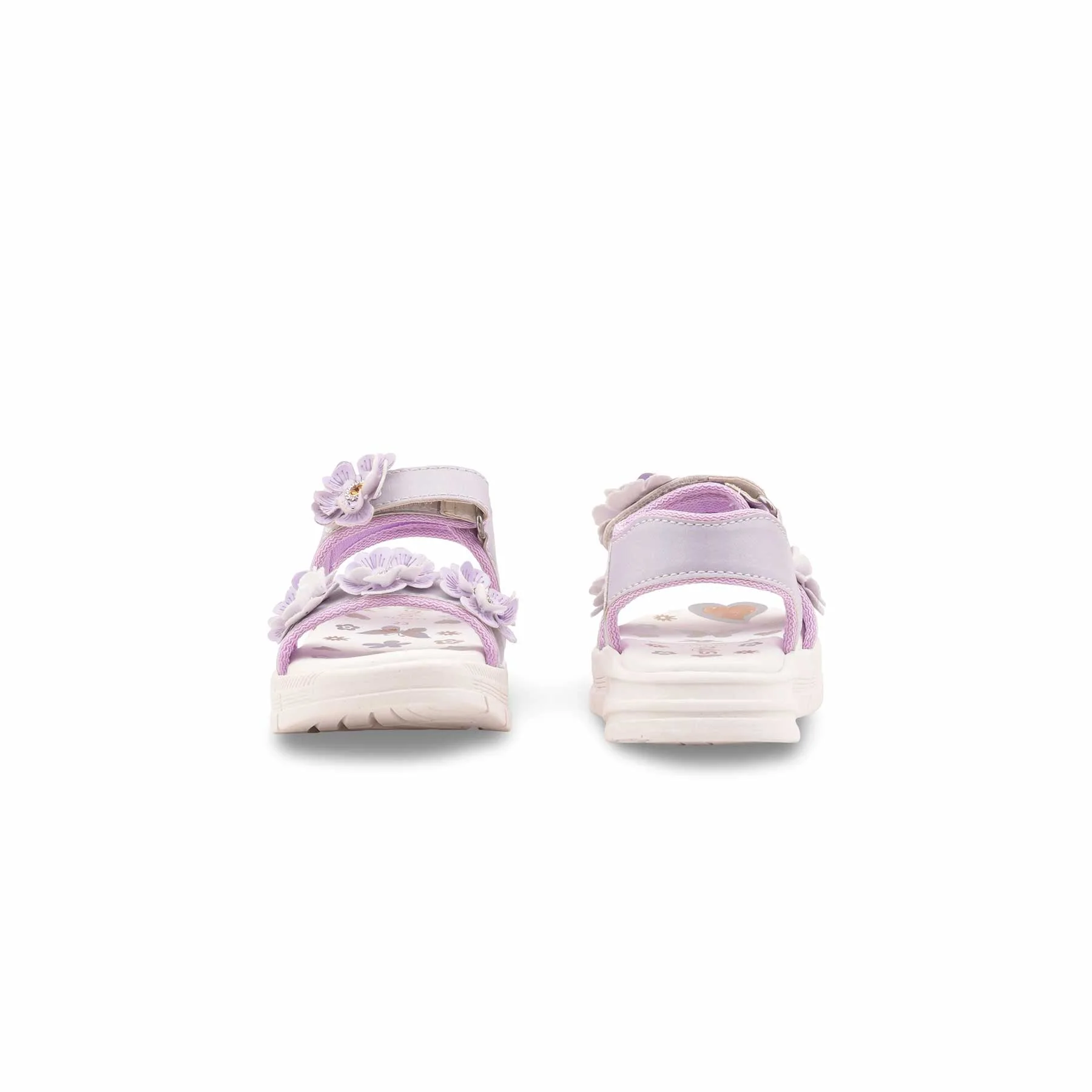 Girls Lilac Casual Sandal KD5833 - Image 4
