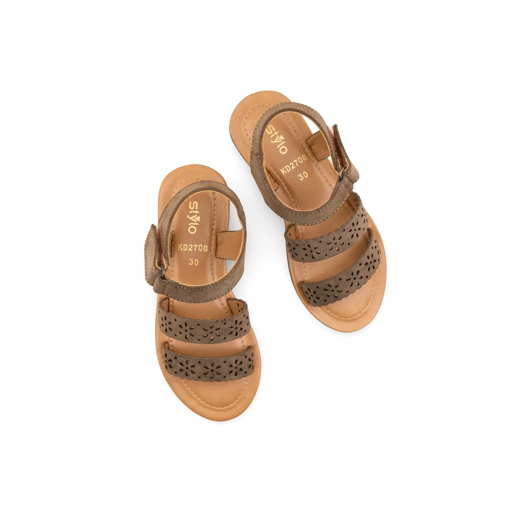 Girls Mehndi Casual Sandal KD2708 - Image 5