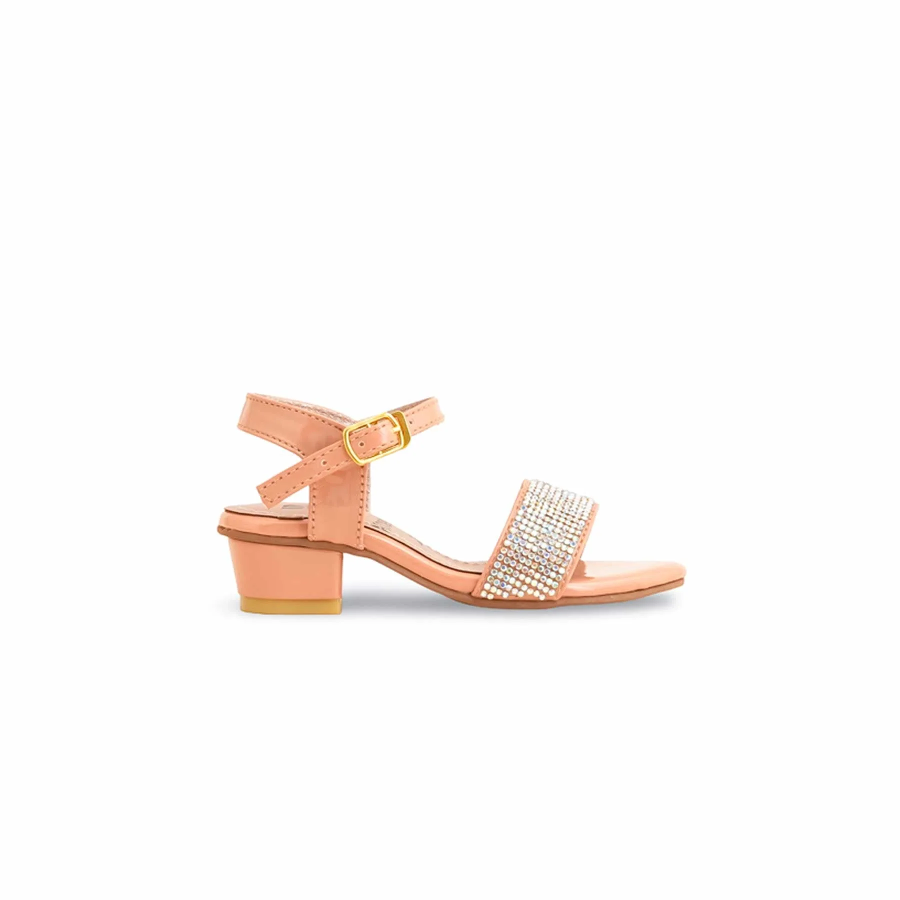Girls Mustard Fancy Sandal KD9923 - Image 2