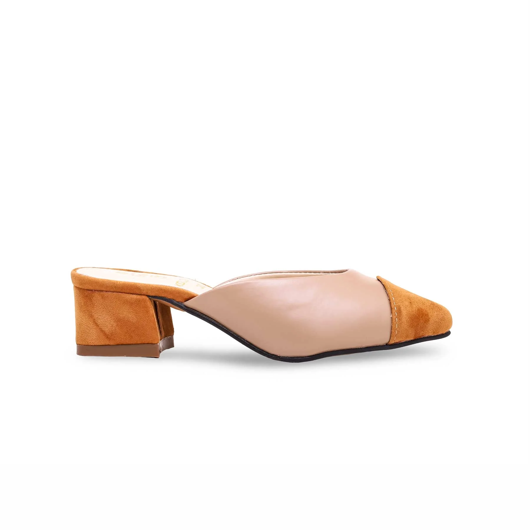 Girls Mustard Formal Pumps KD2285 - Image 2