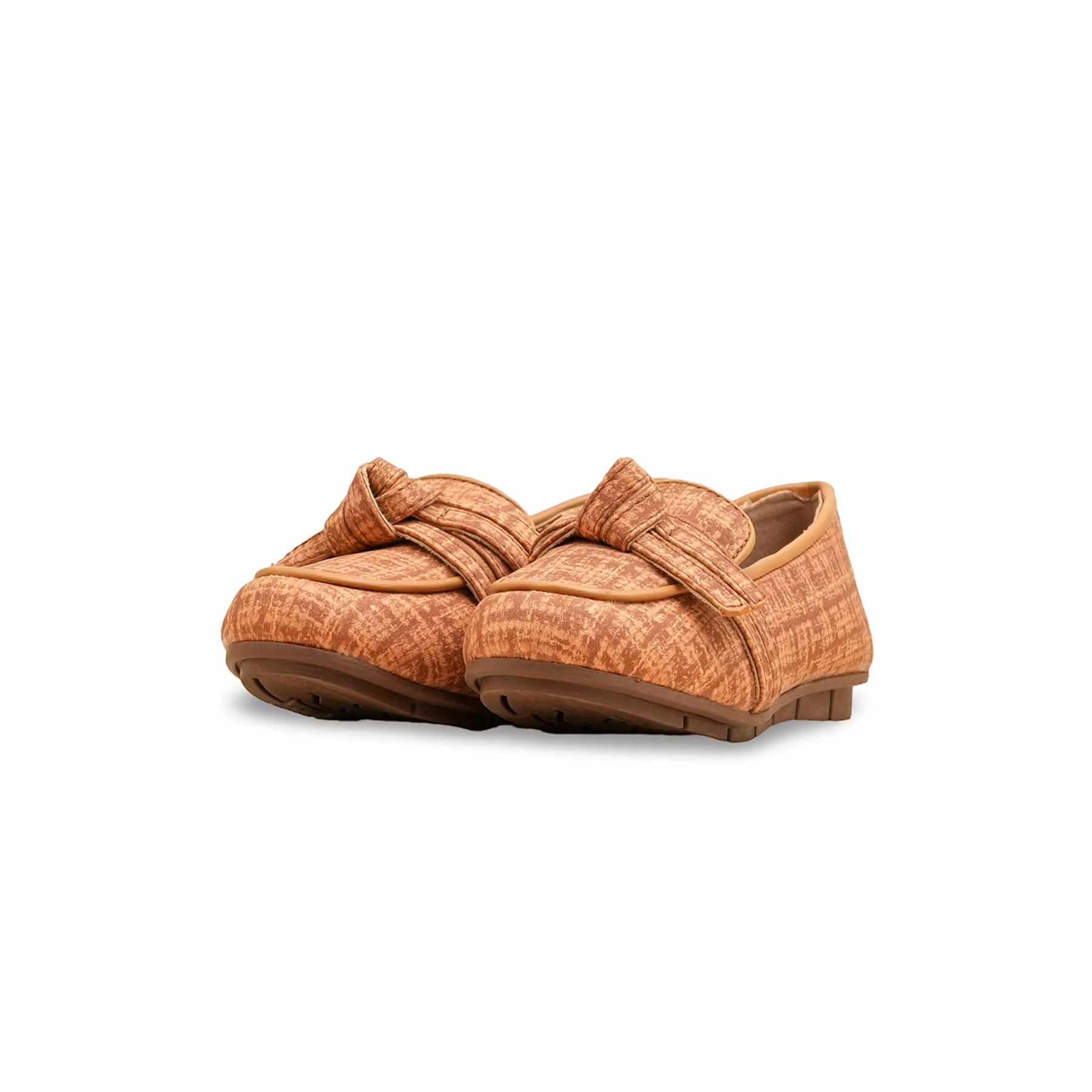 Girls Mustard Girls Formal Moccasin KD2603 - Image 3