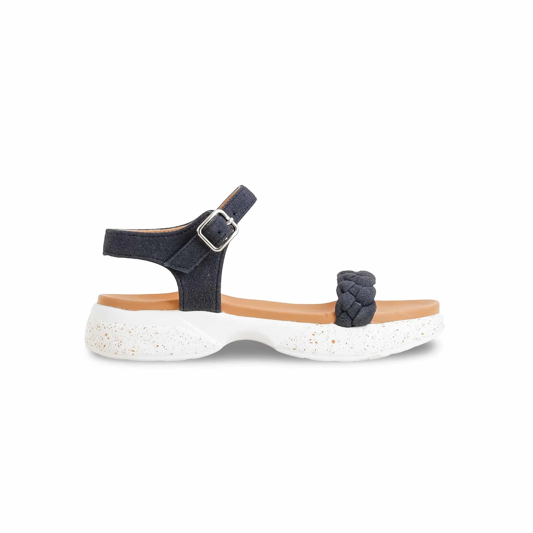 Girls Navy Formal Sandal KD5647 - Image 2