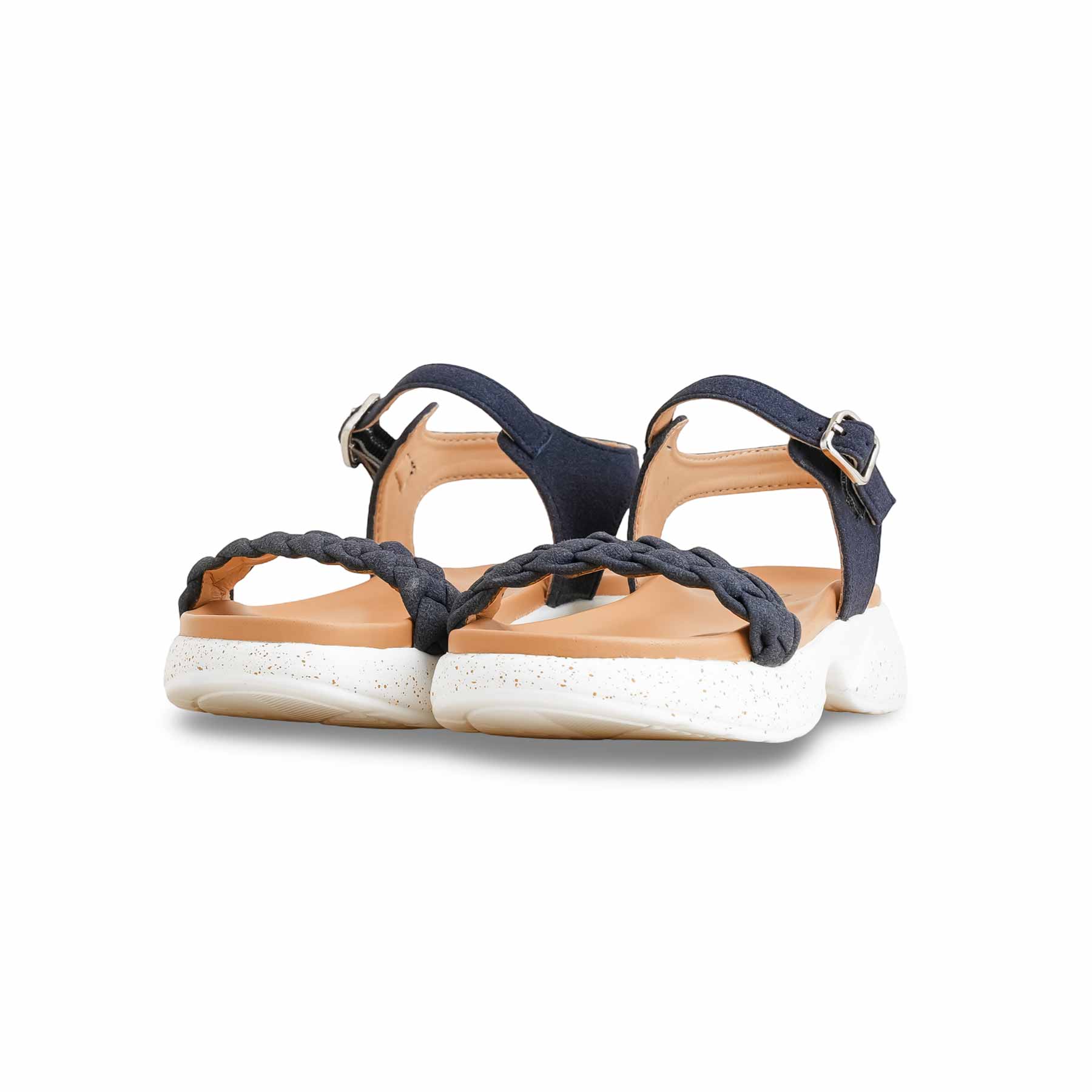 Girls Navy Formal Sandal KD5647 - Image 3