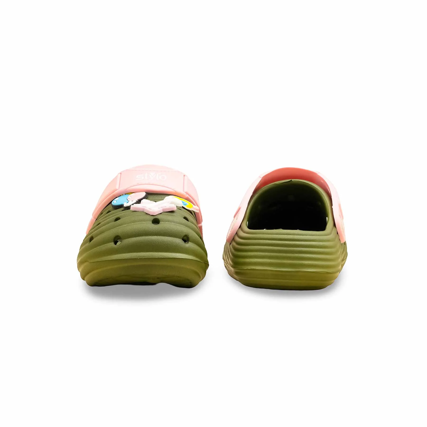 Girls Olive Casual Flip Flop KD5725 - Image 4