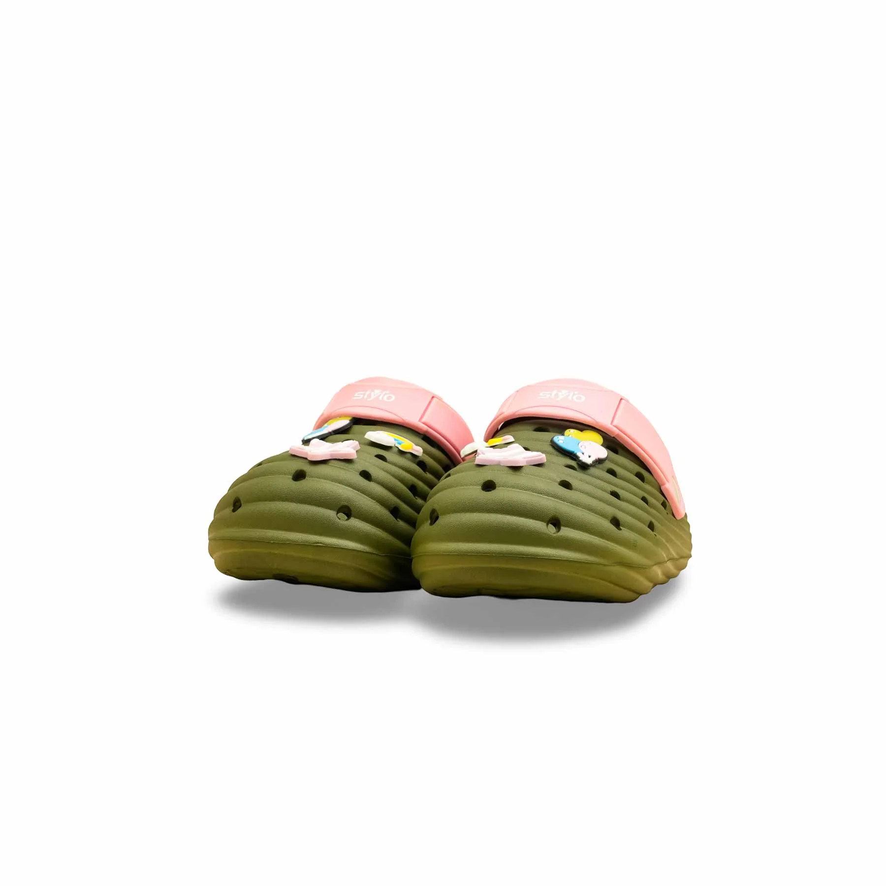 Girls Olive Casual Flip Flop KD5726 - Image 3