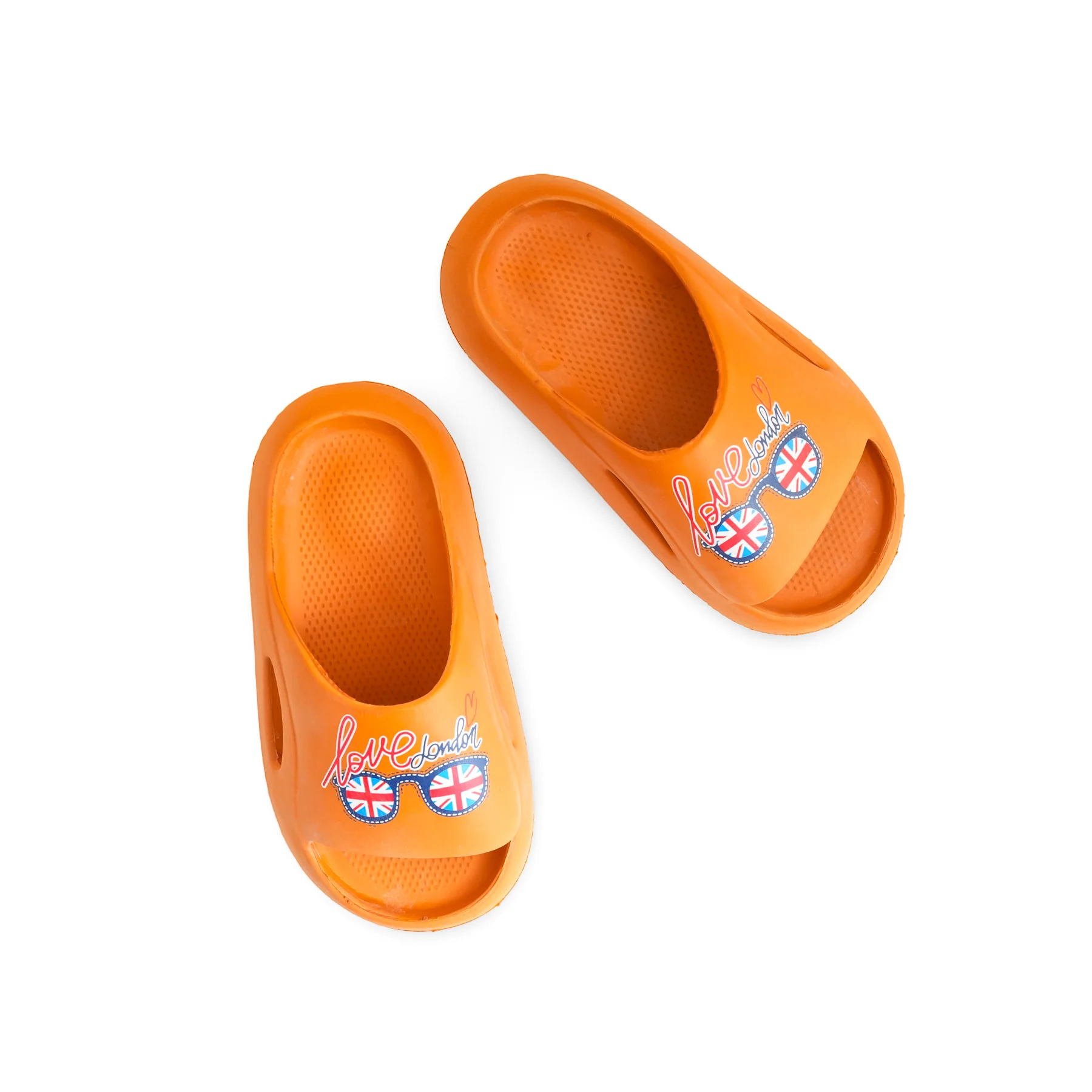 Girls Orange Casual Flip Flop KD5327 - Image 4