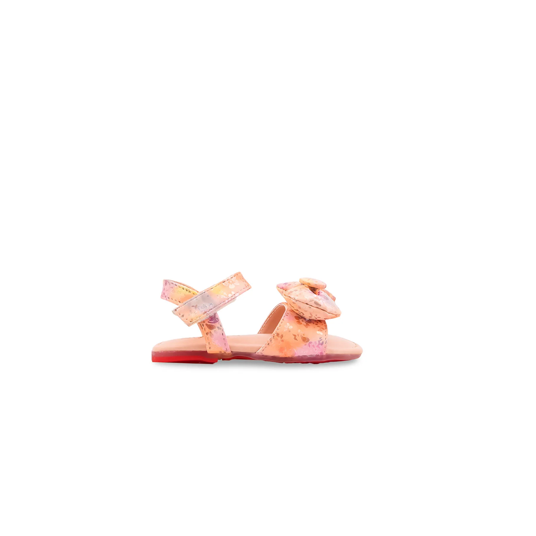 Girls Orange Formal Sandal KD5811 - Image 2