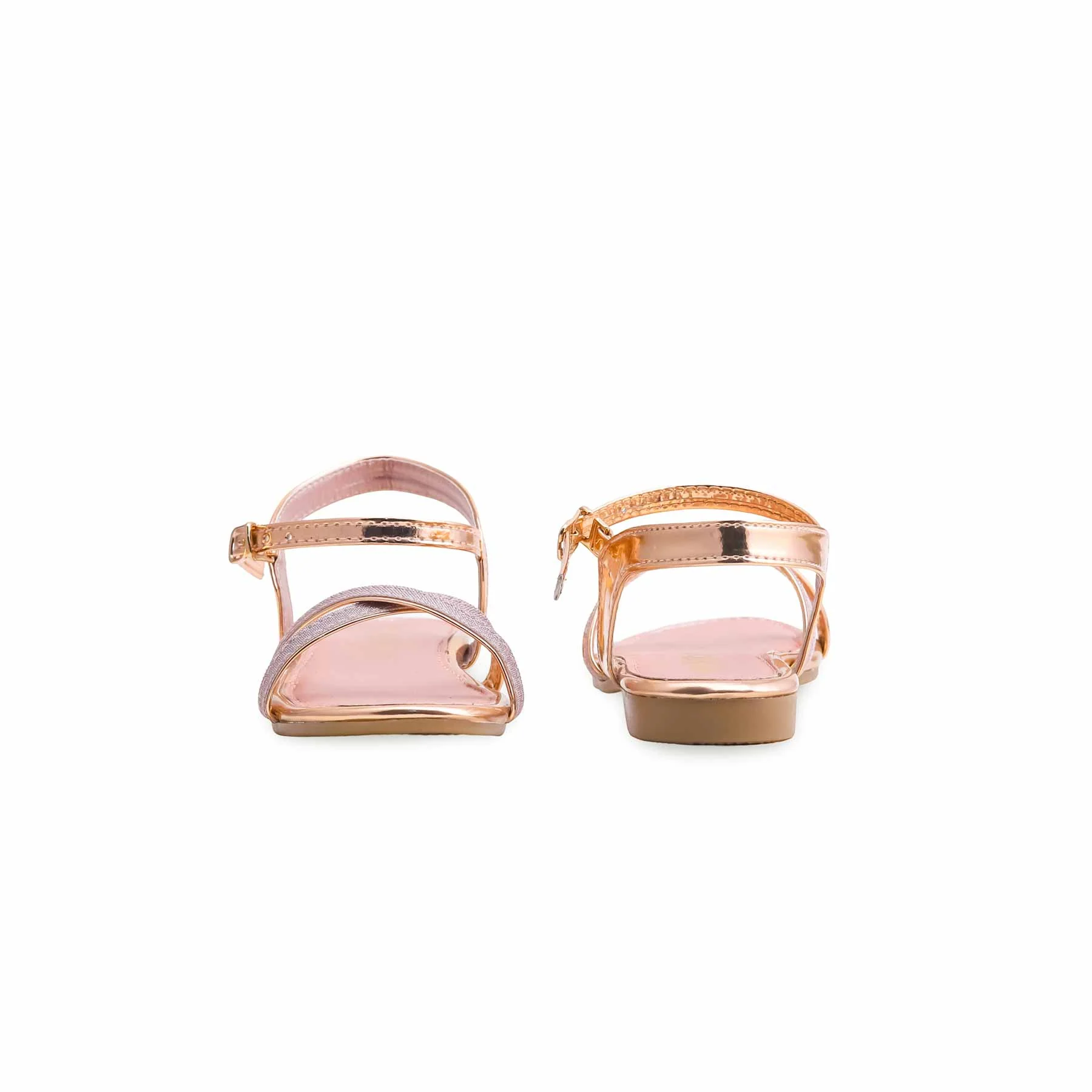 Girls Peach Formal Sandal KD9848 - Image 4