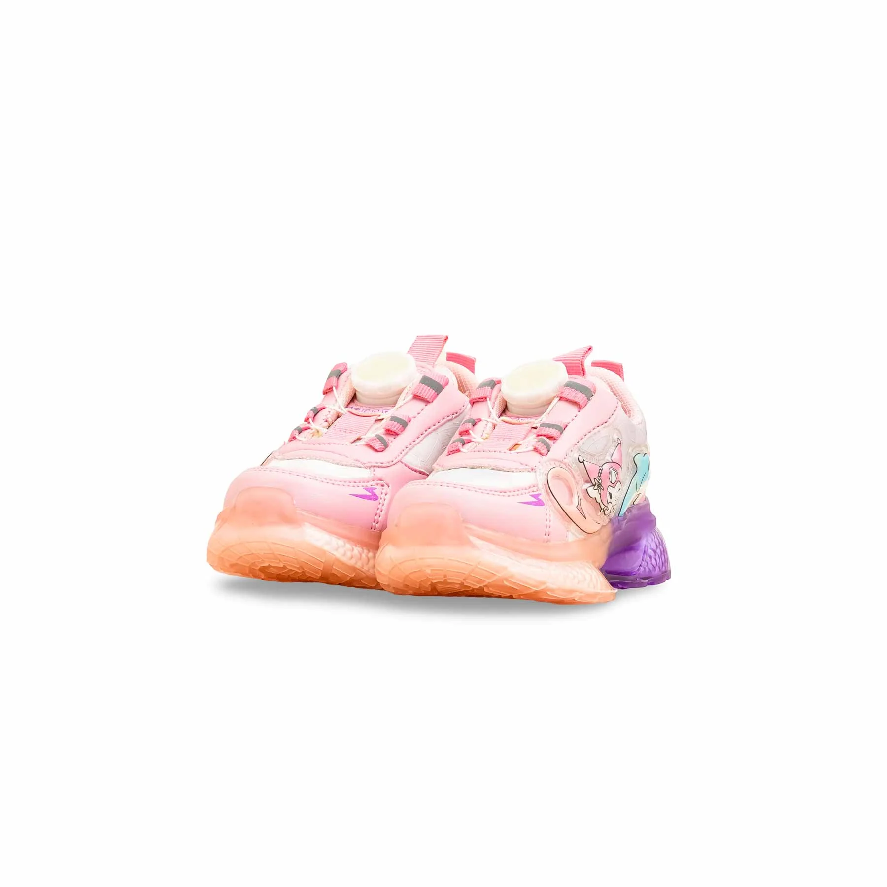 Girls Pink Casual Jogger KD1993 - Image 3