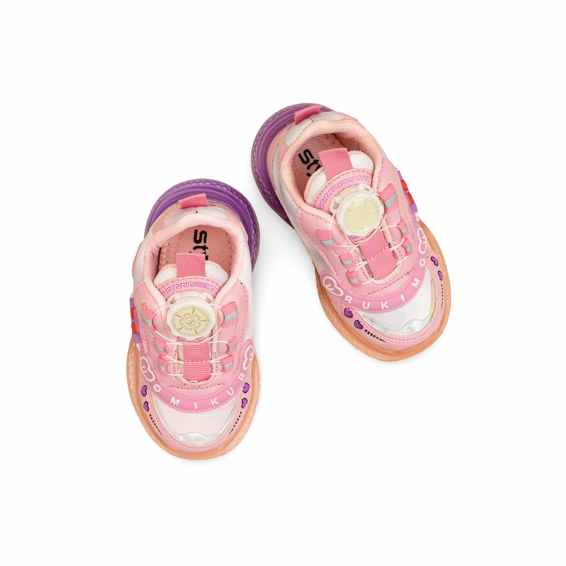 Girls Pink Casual Jogger KD1994 - Image 5