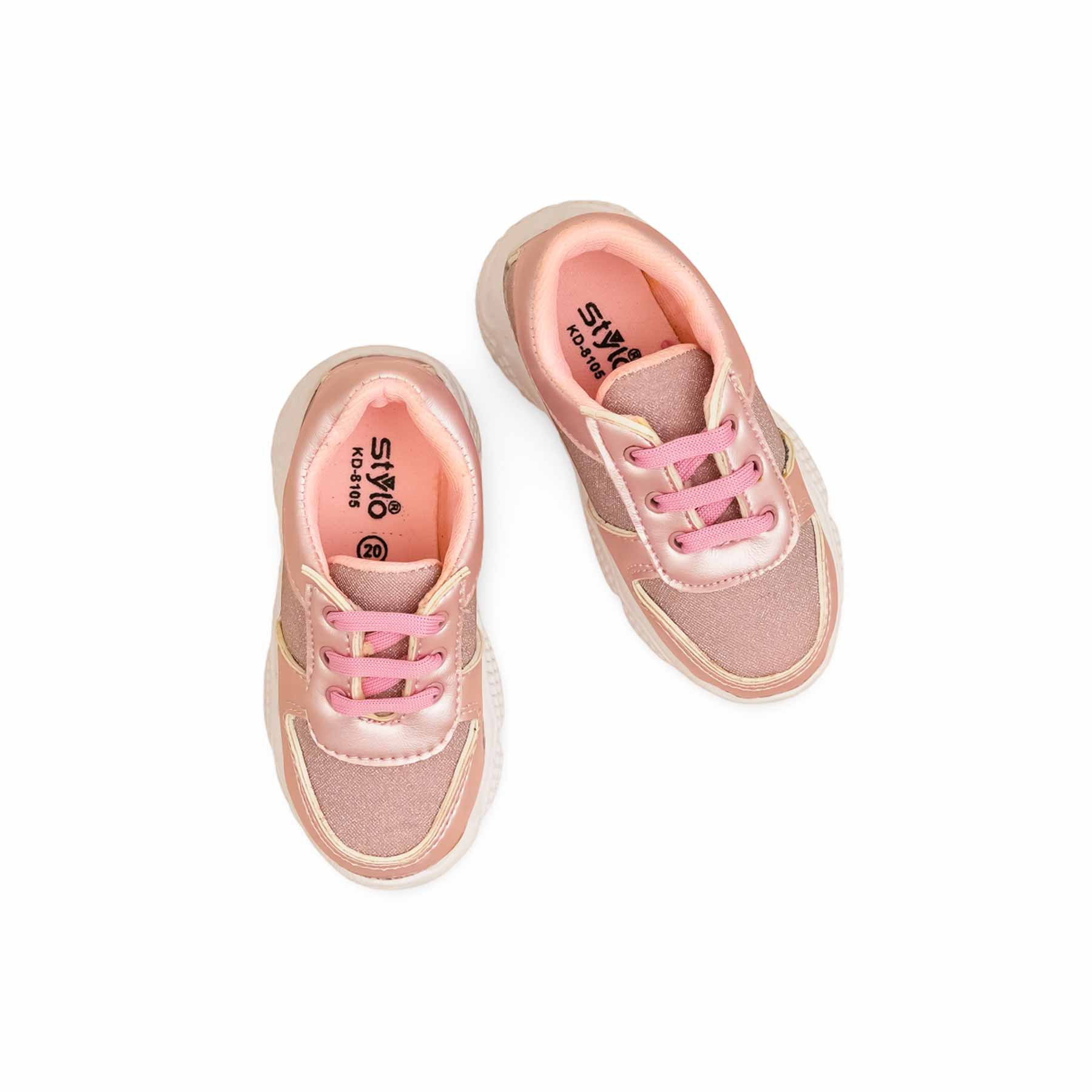 Girls Pink Casual Jogger KD8105 - Image 5