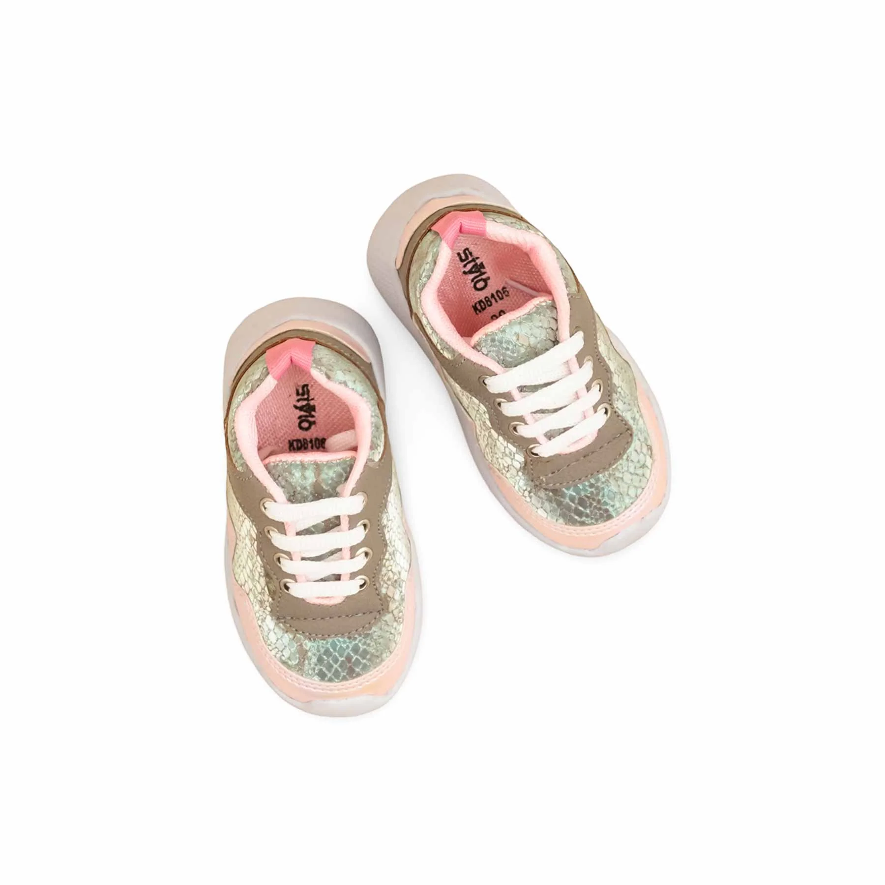 Girls Pink Casual Jogger KD8106 - Image 5