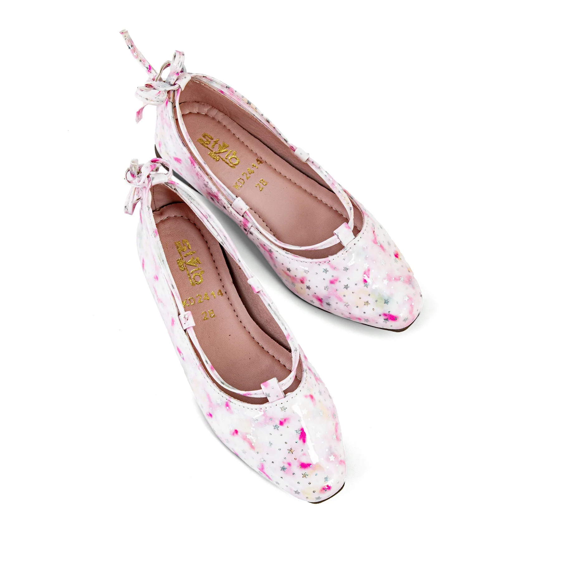 Girls Pink Casual Pumps KD2414 - Image 5