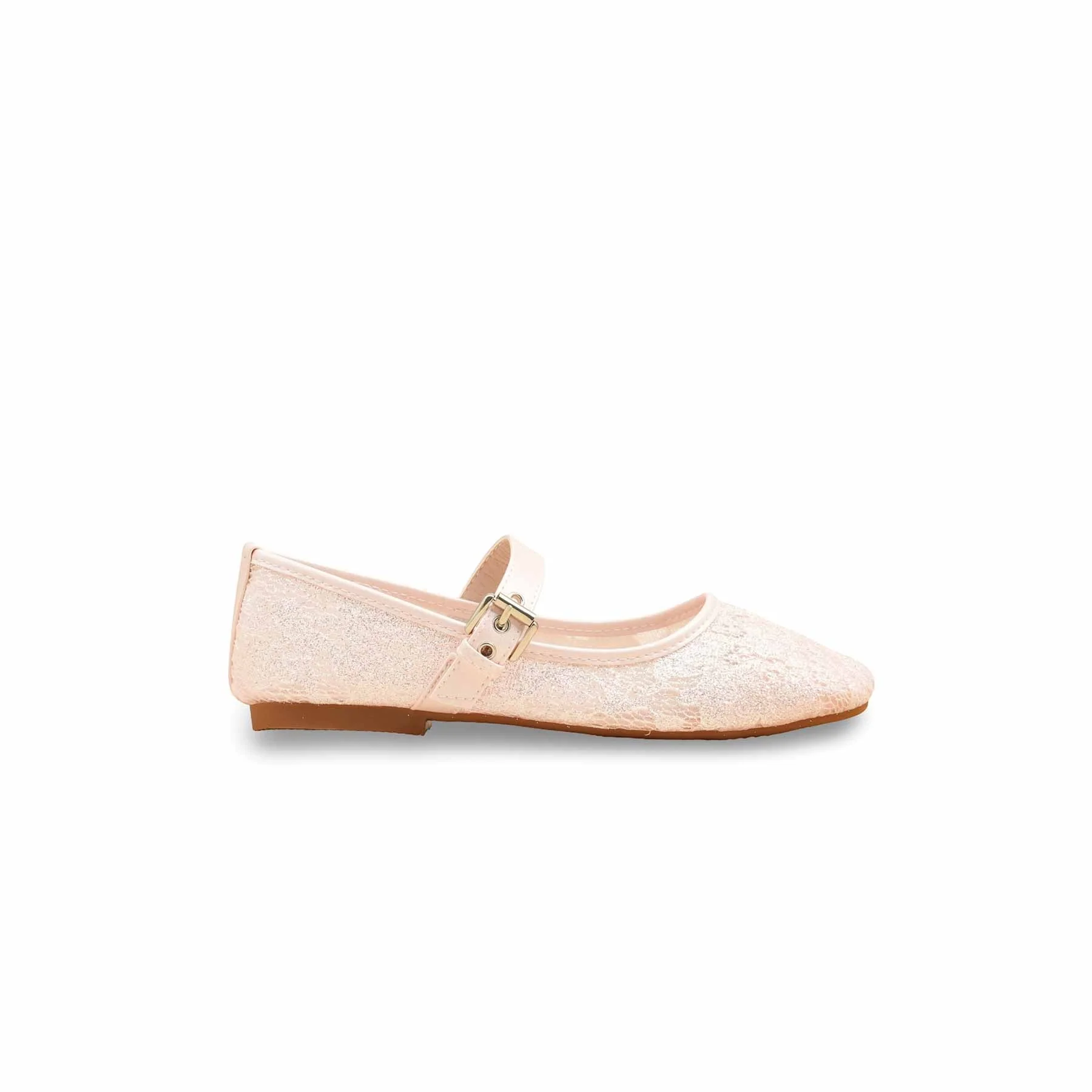 Girls Pink Casual Pumps KD2465 - Image 2
