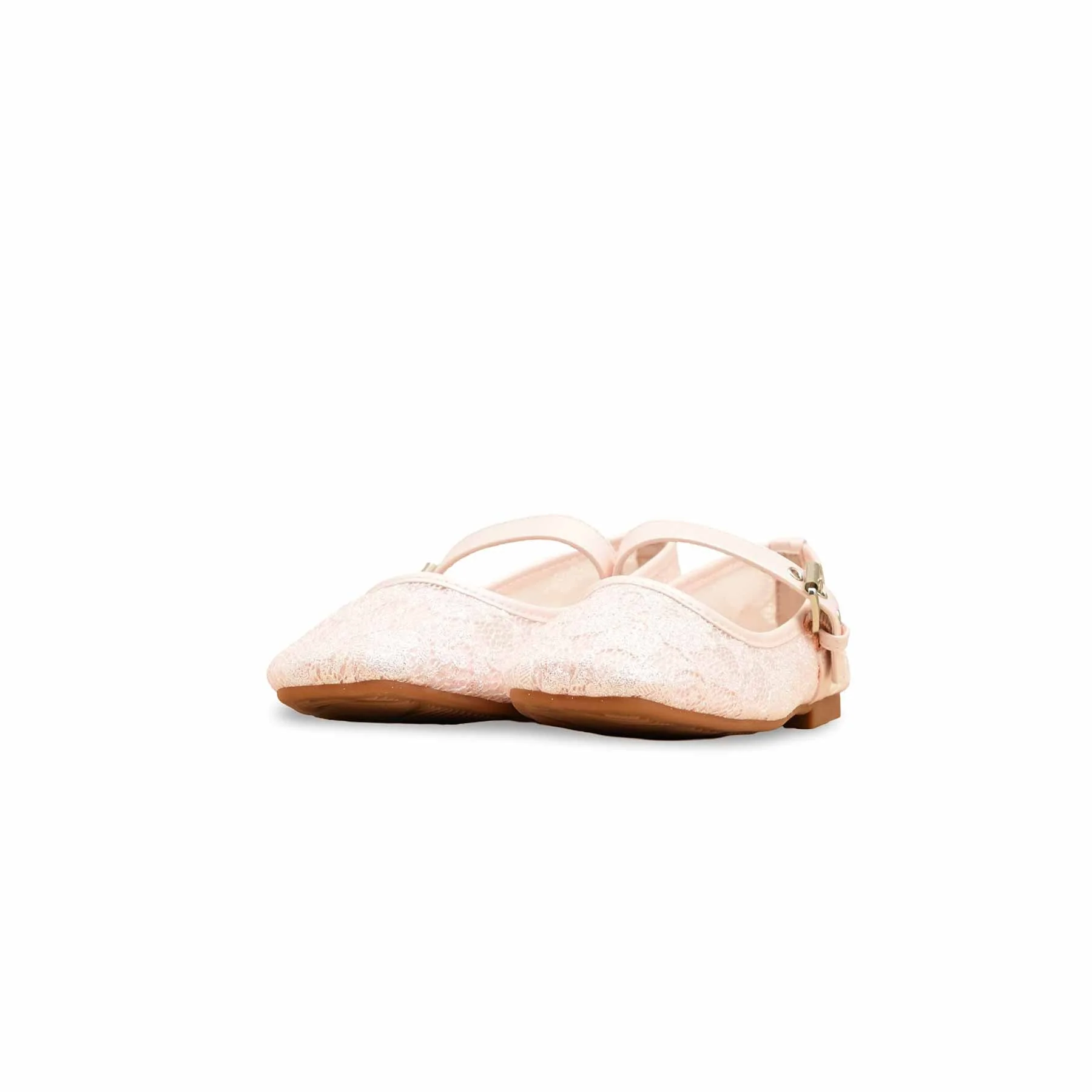 Girls Pink Casual Pumps KD2465 - Image 3