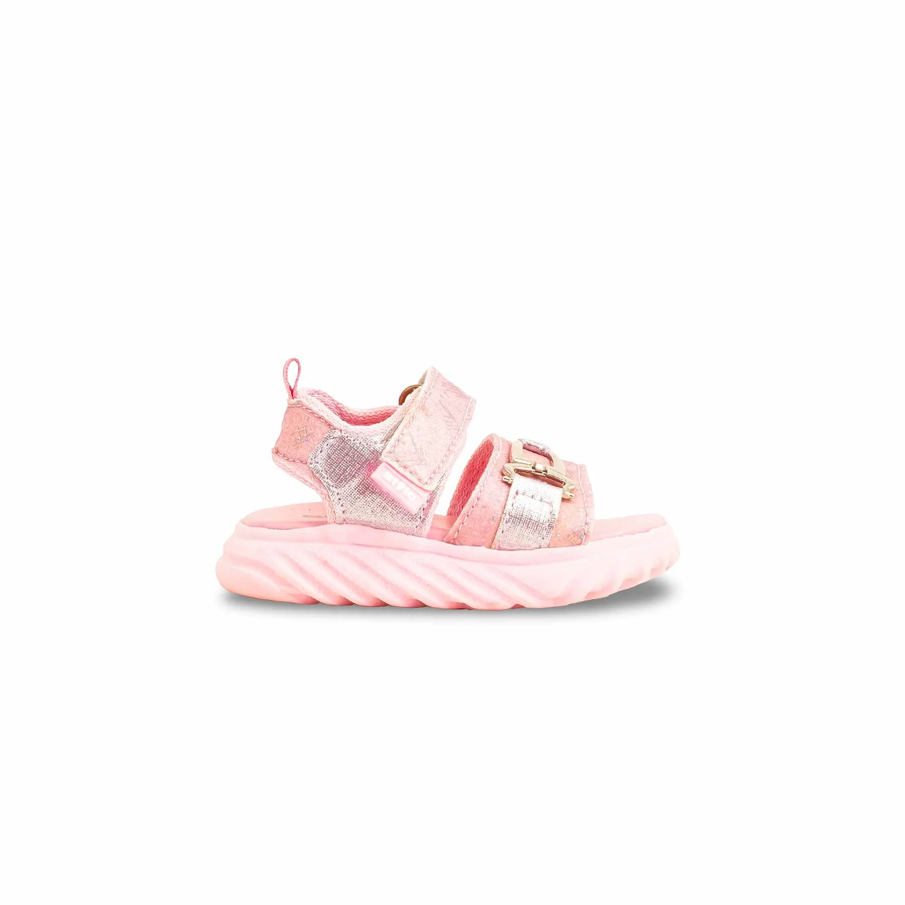 Girls Pink Casual Sandal KD4830 - Image 2