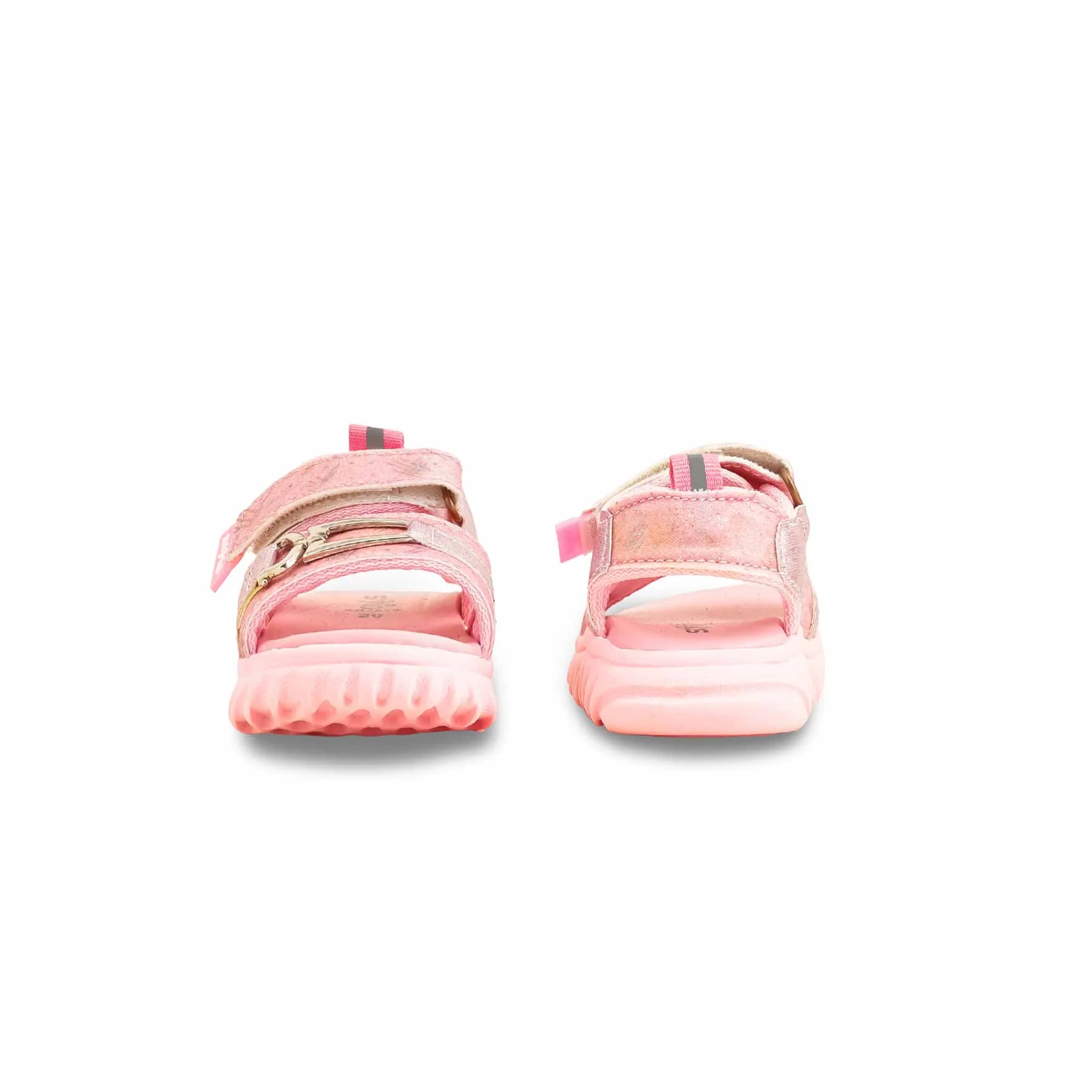 Girls Pink Casual Sandal KD4830 - Image 4
