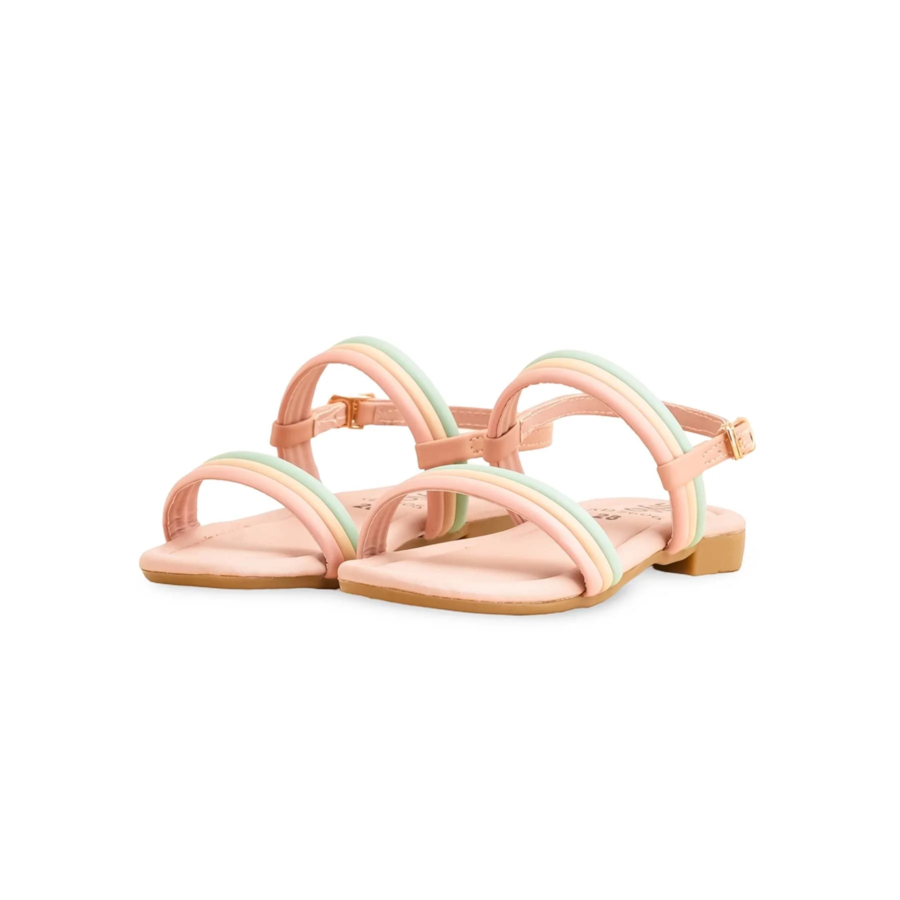 Girls Pink Casual Sandal KD5606 - Image 3