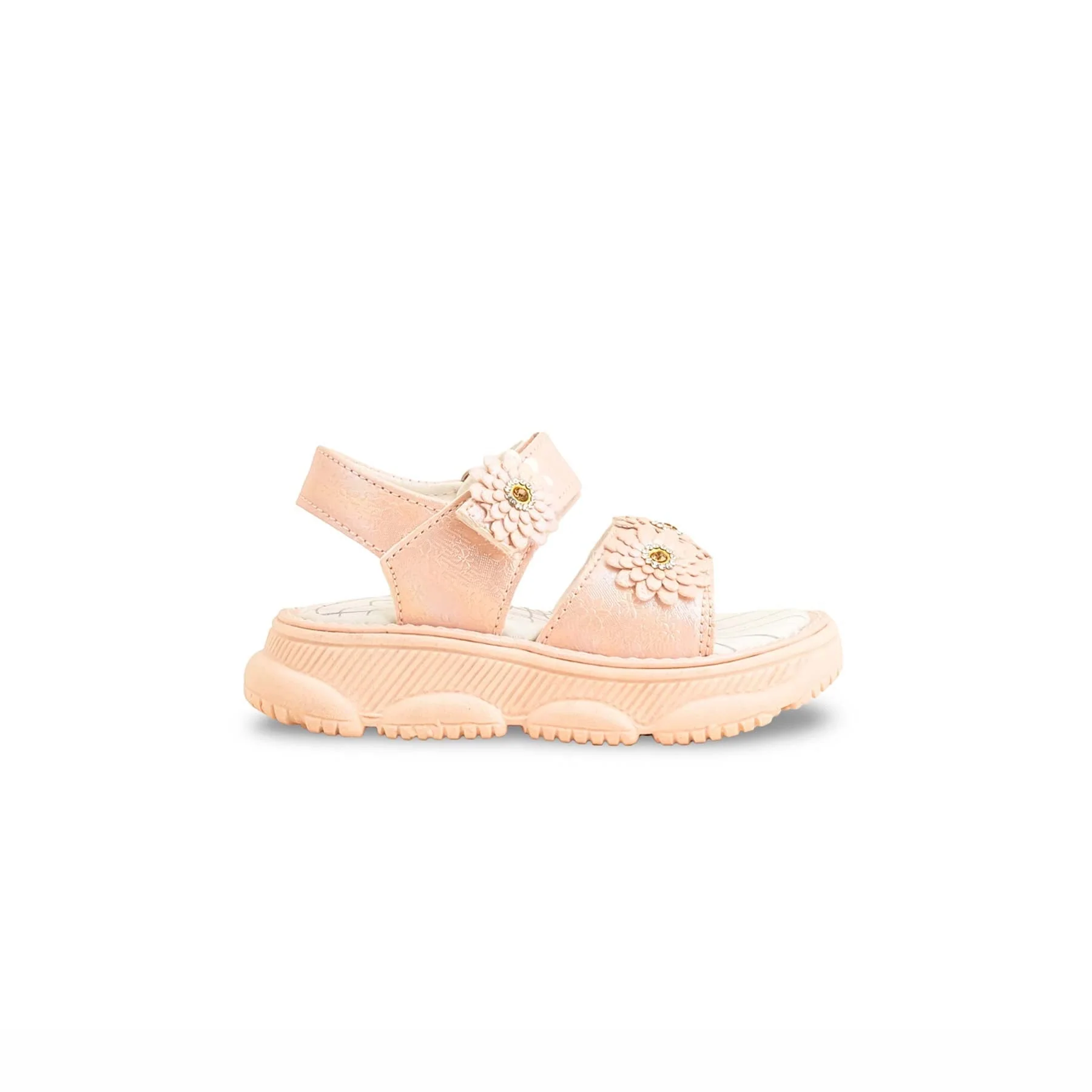 Girls Pink Casual Sandal KD5611 - Image 2