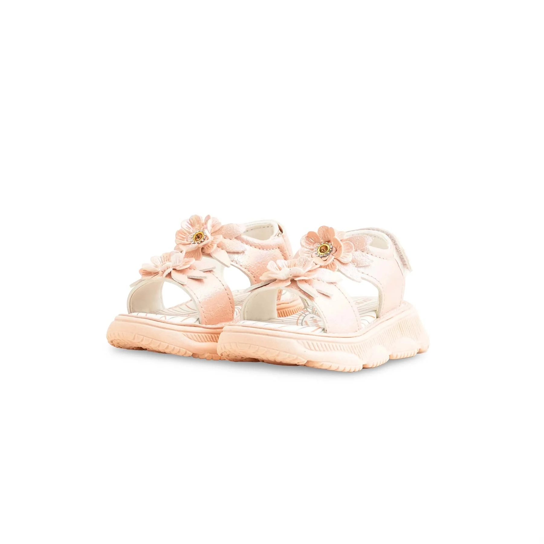 Girls Pink Casual Sandal KD5613 - Image 3