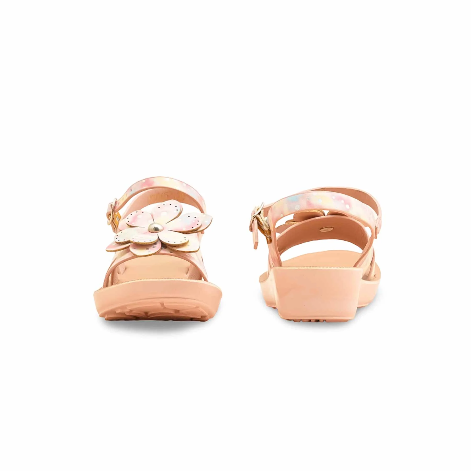 Girls Pink Casual Sandal KD5657 - Image 4