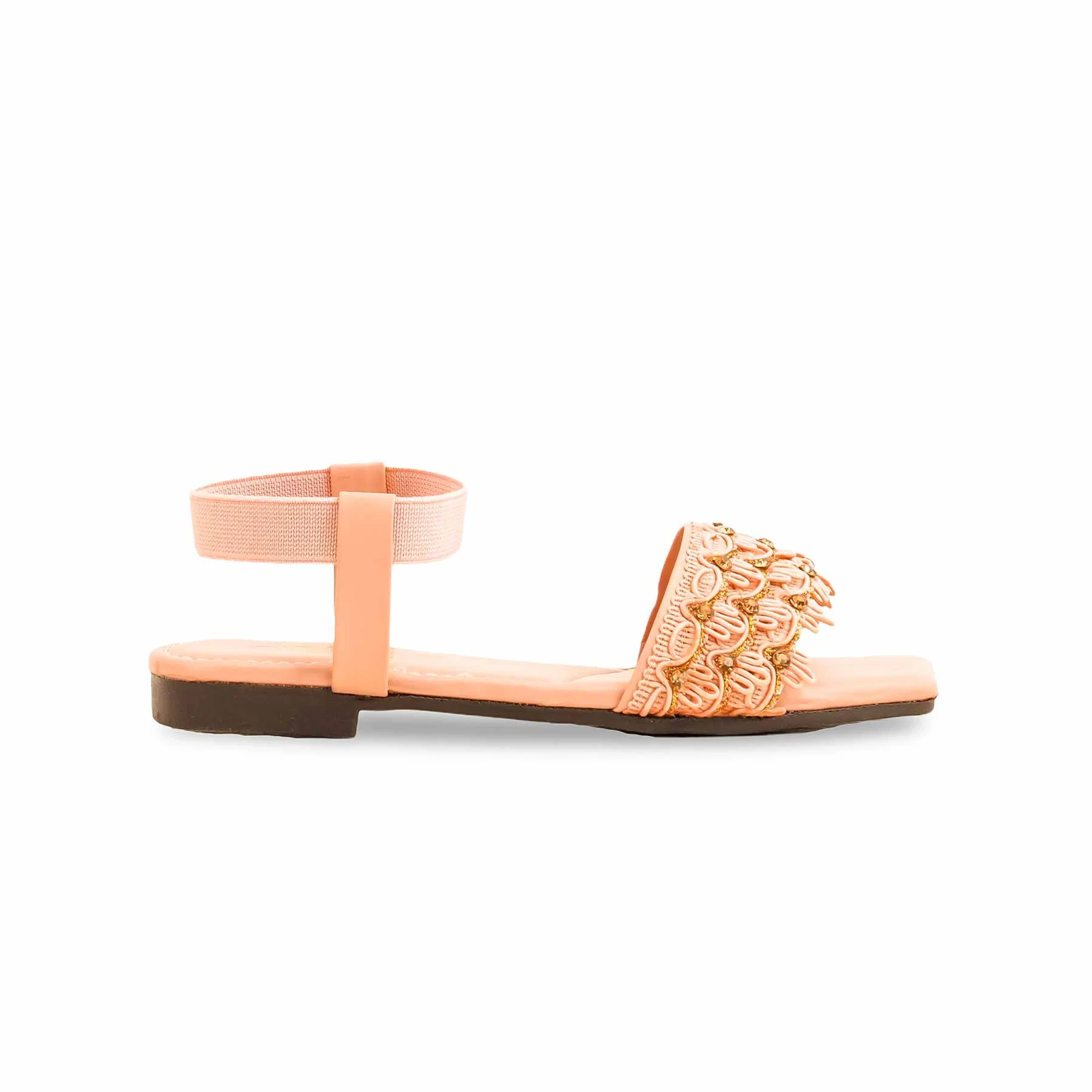 Girls Pink Casual Sandal KD9876 - Image 2