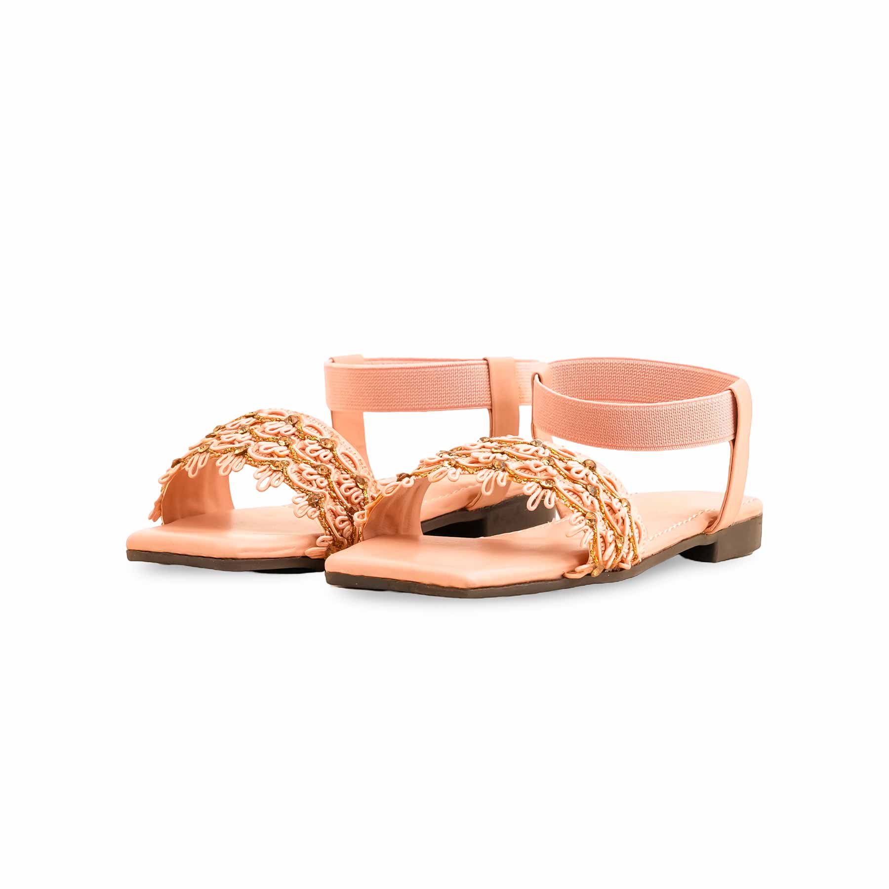 Girls Pink Casual Sandal KD9876 - Image 3