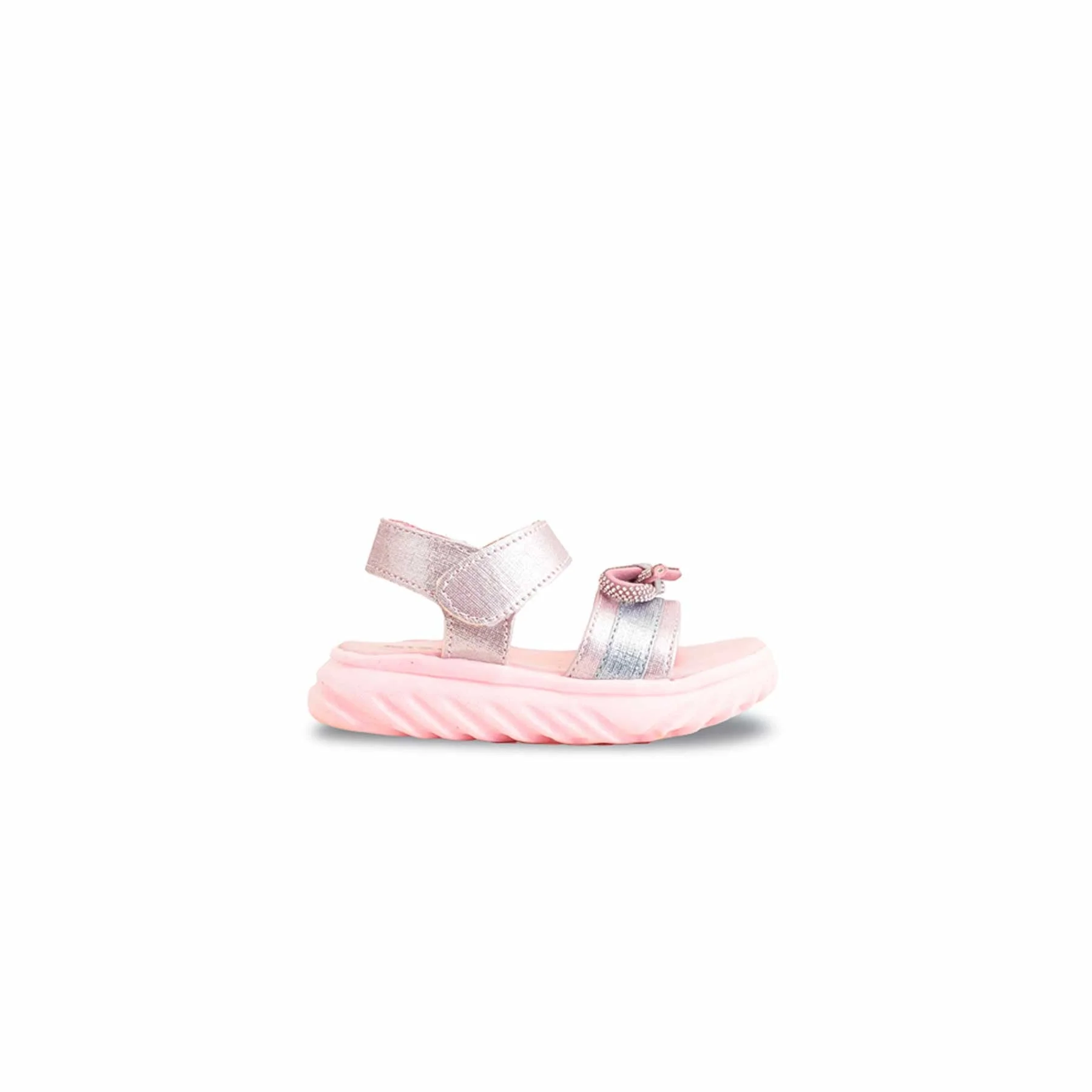 Girls Pink Casual Sandal KD9904 - Image 2