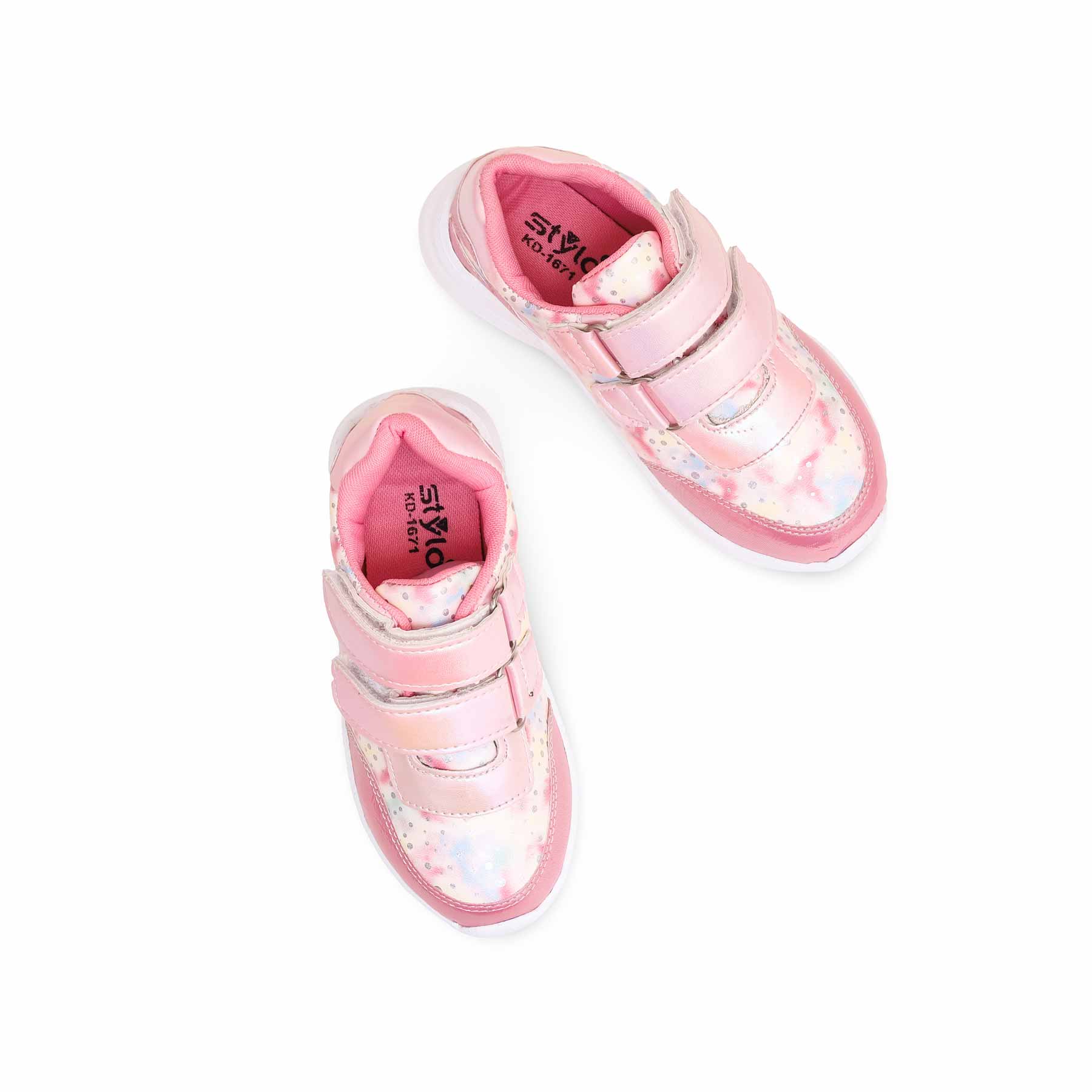 Girls Pink Casual Shoes KD1671 - Image 5