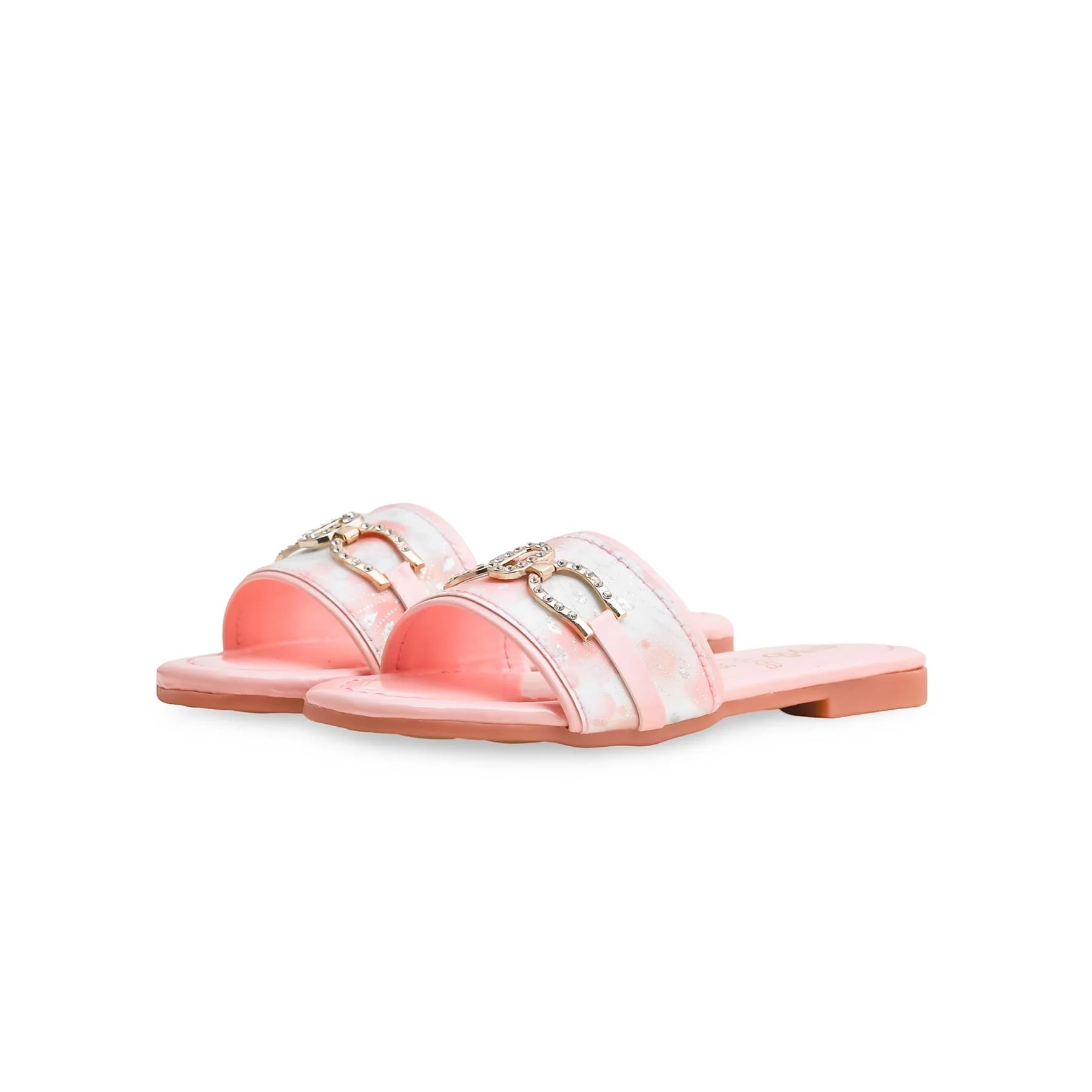 Girls Pink Casual Slipper KD5558 - Image 3