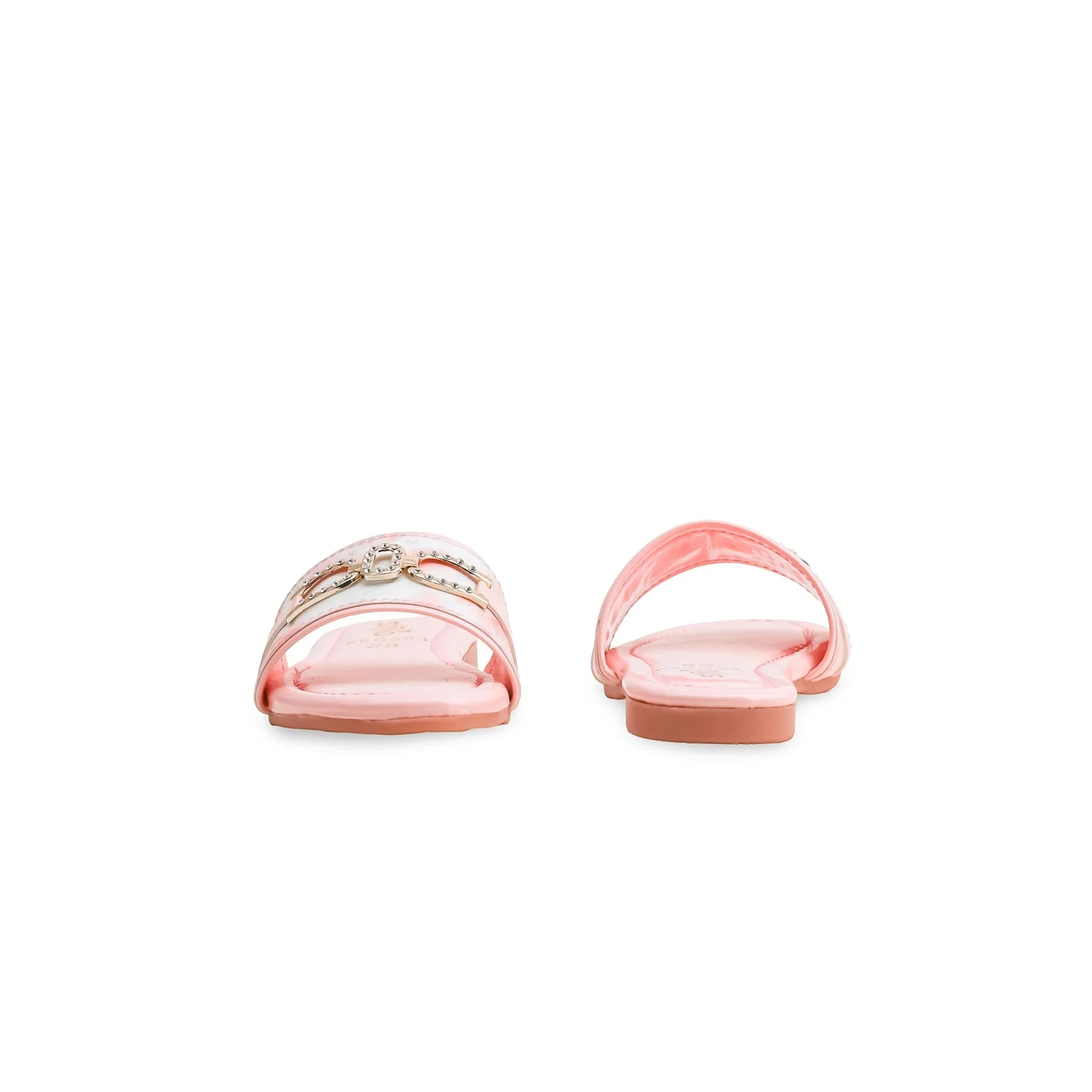 Girls Pink Casual Slipper KD5558 - Image 4