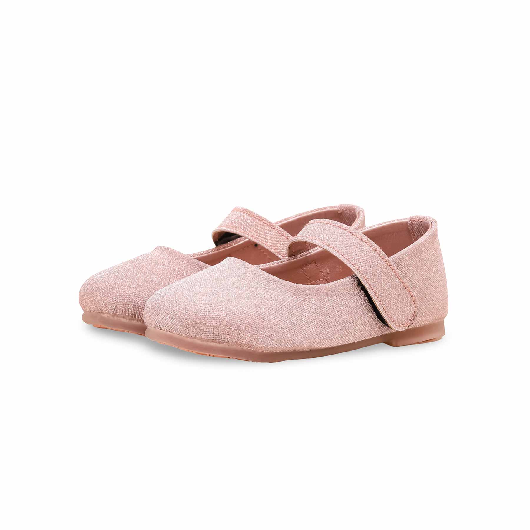 Girls Pink Fancy Pumps KD2275 - Image 3