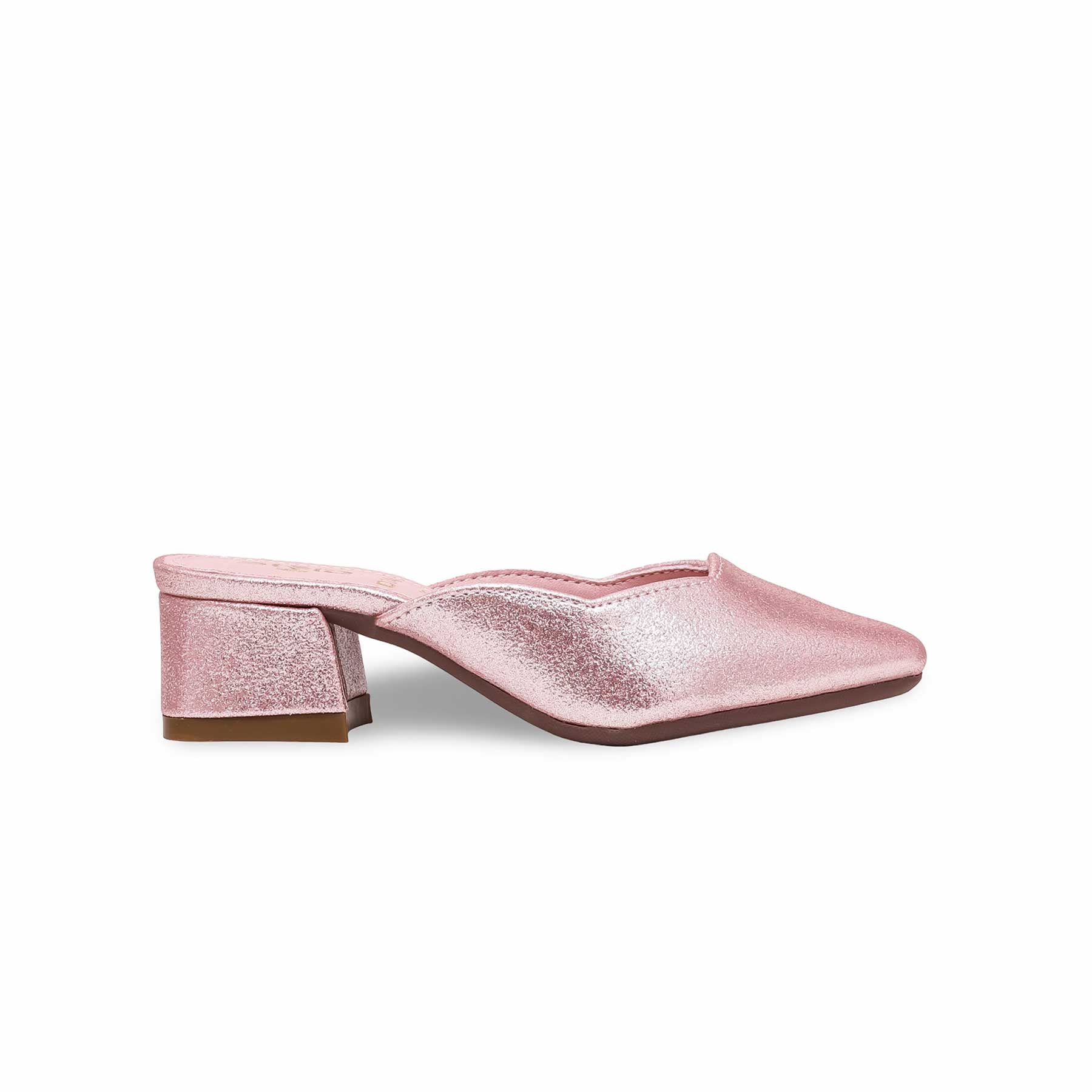 Girls Pink Fancy Pumps KD2419 - Image 2