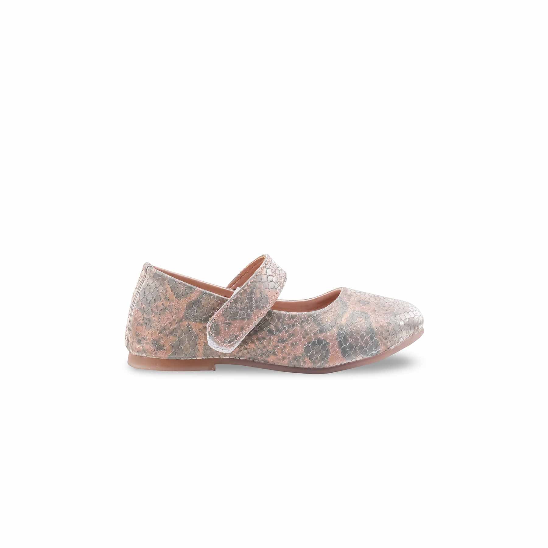 Girls Pink Fancy Pumps KD2632 - Image 2
